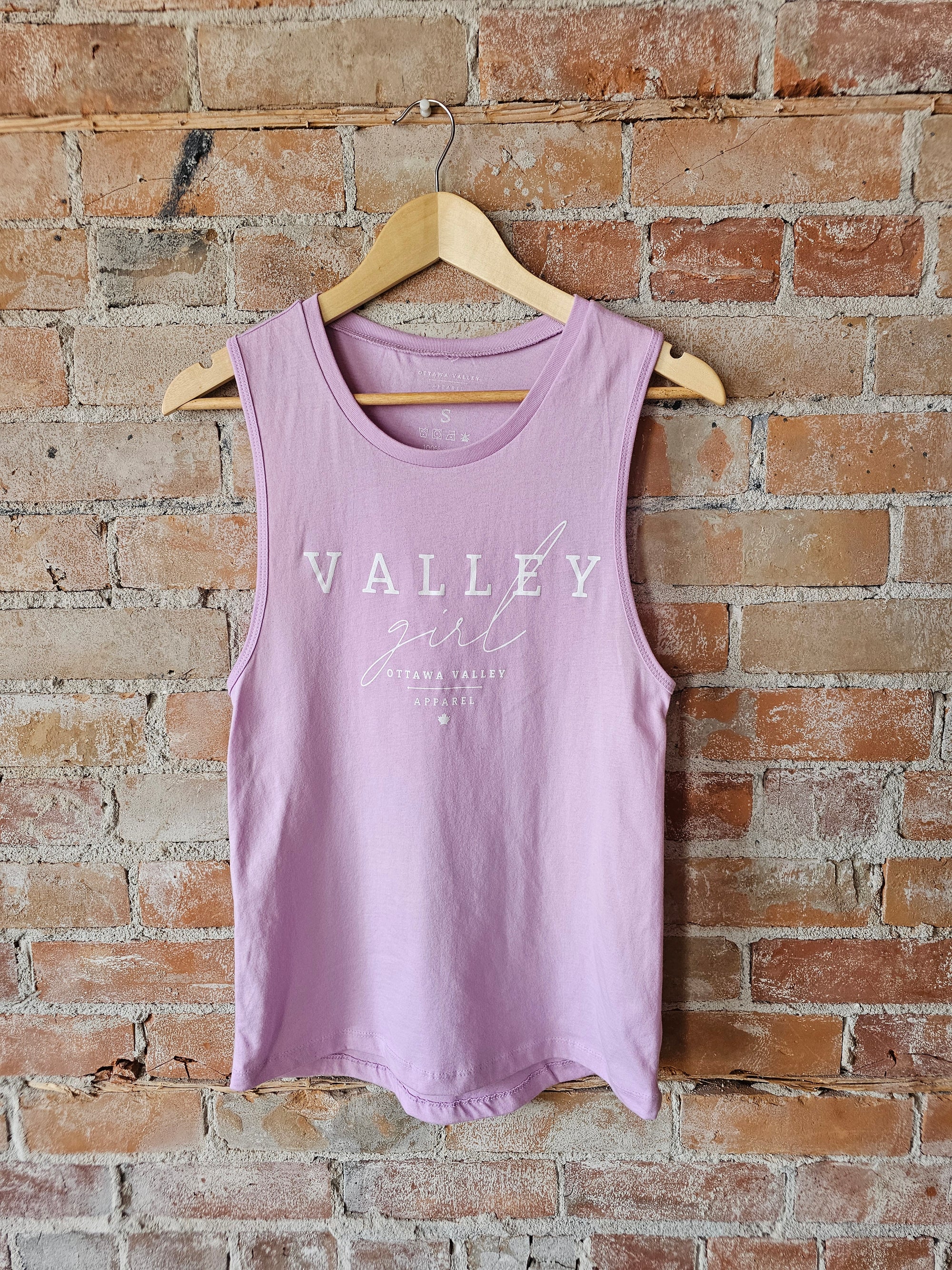 Valley Girl Women's Muscle Tank - Lilac