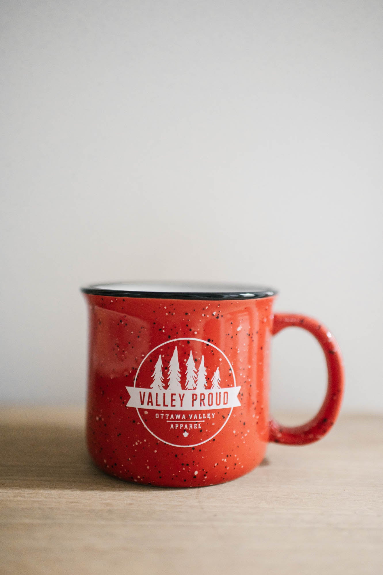Valley Proud Ceramic Mug - Red