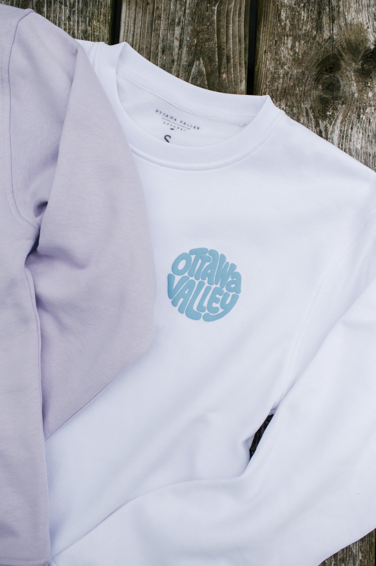 Ottawa Valley Beach Crew - White &amp; Blue