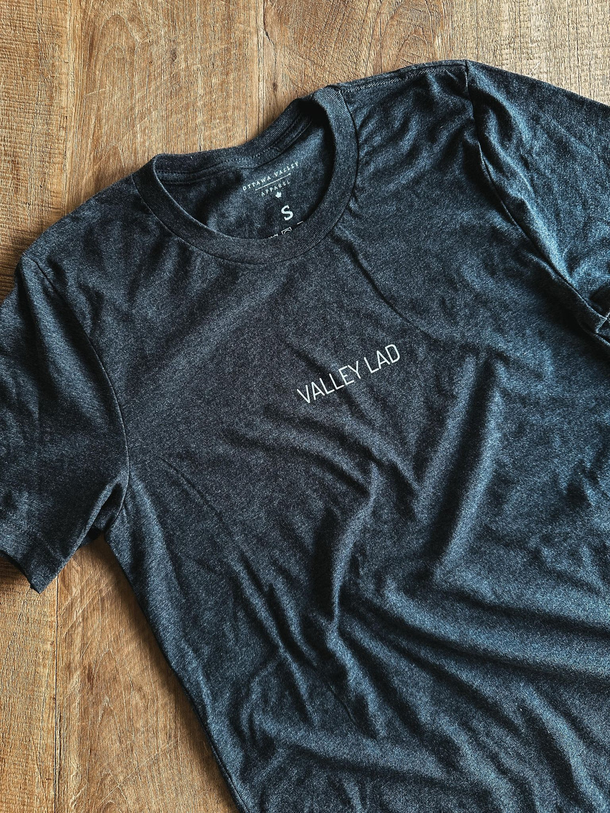 Valley Lad Simple Tee - Grey
