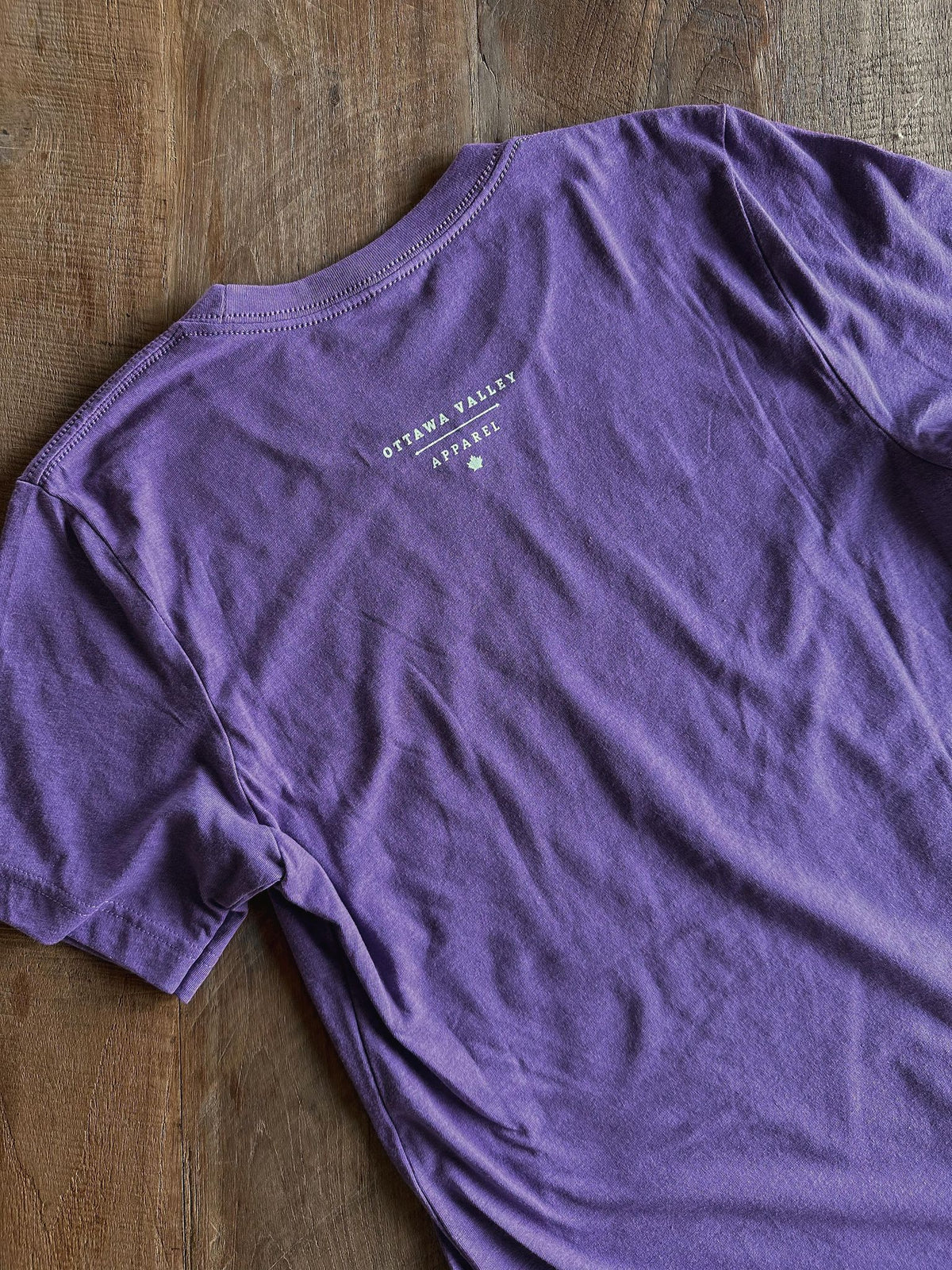 Valley Girl Simple Tee - Purple