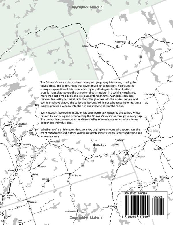 Ottawa Valley &amp; Beyond - Valley Lines Book (Pick Up Only)