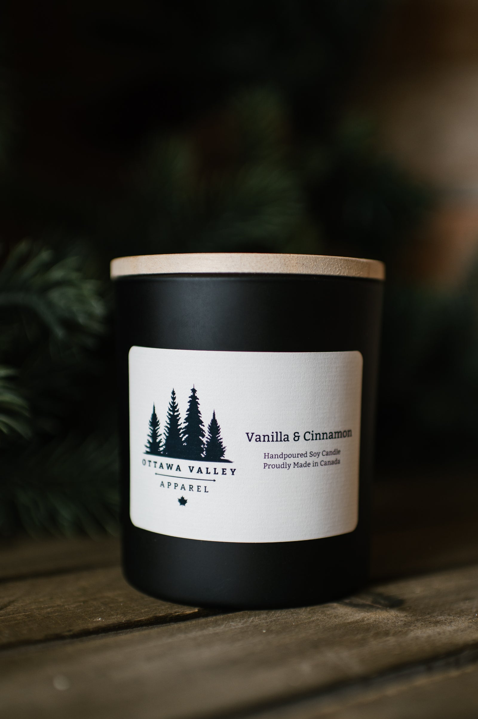 Soy Candle - Vanilla + Cinnamon