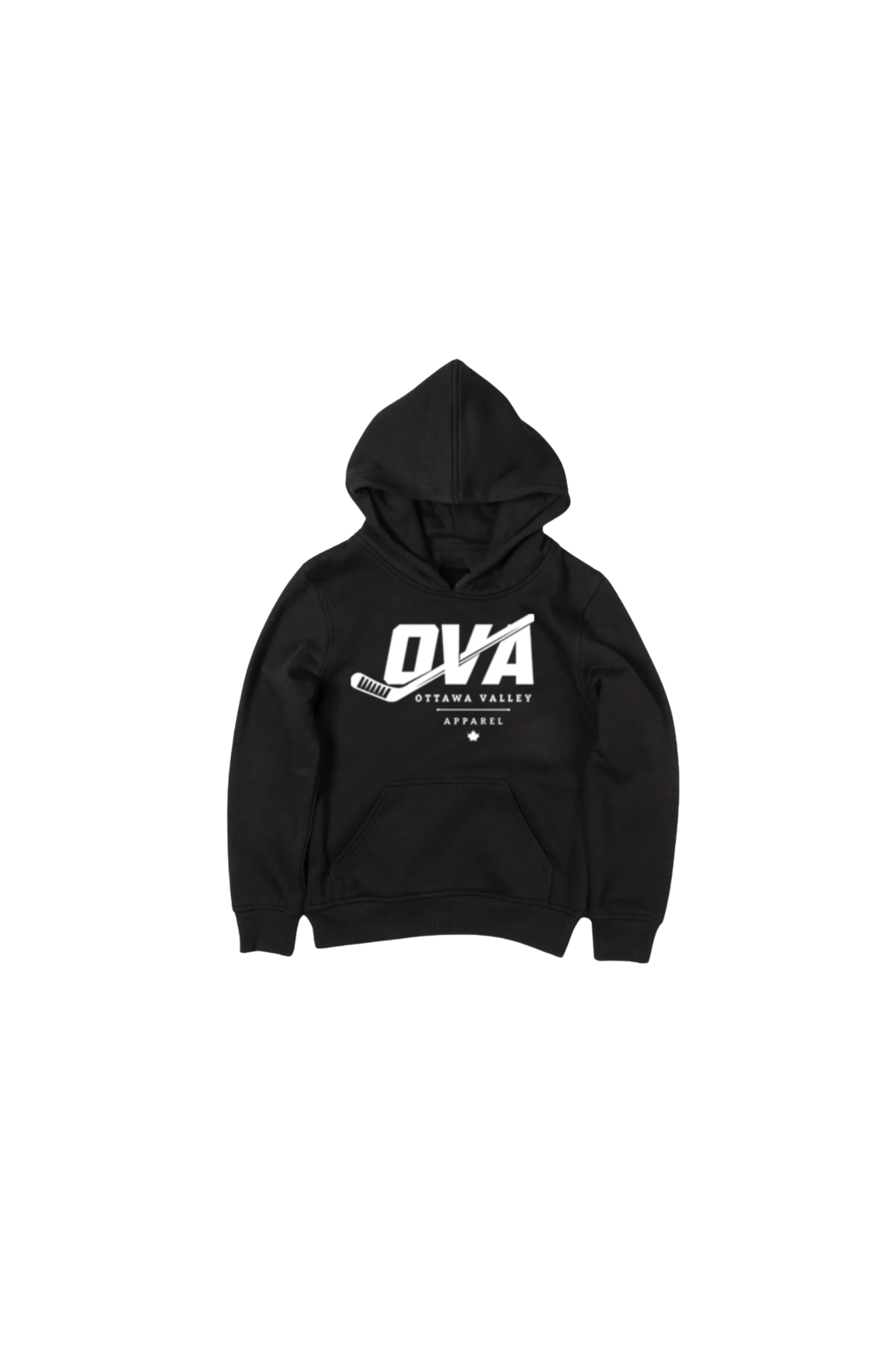 Youth OVA Hockey Hoodie - Black