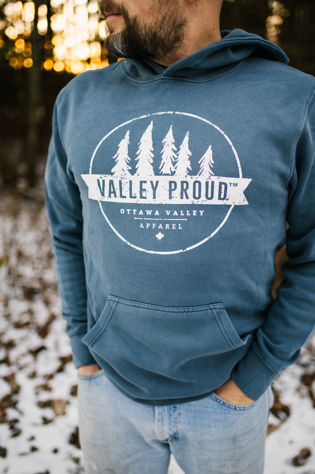 Valley Proud Hoodie - Blue