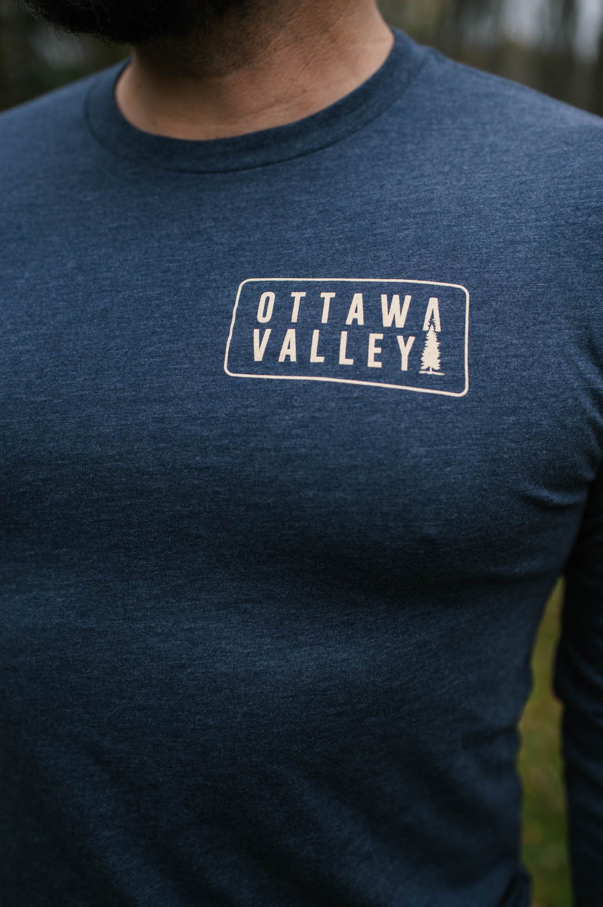 OVA Tree Long Sleeve - Navy