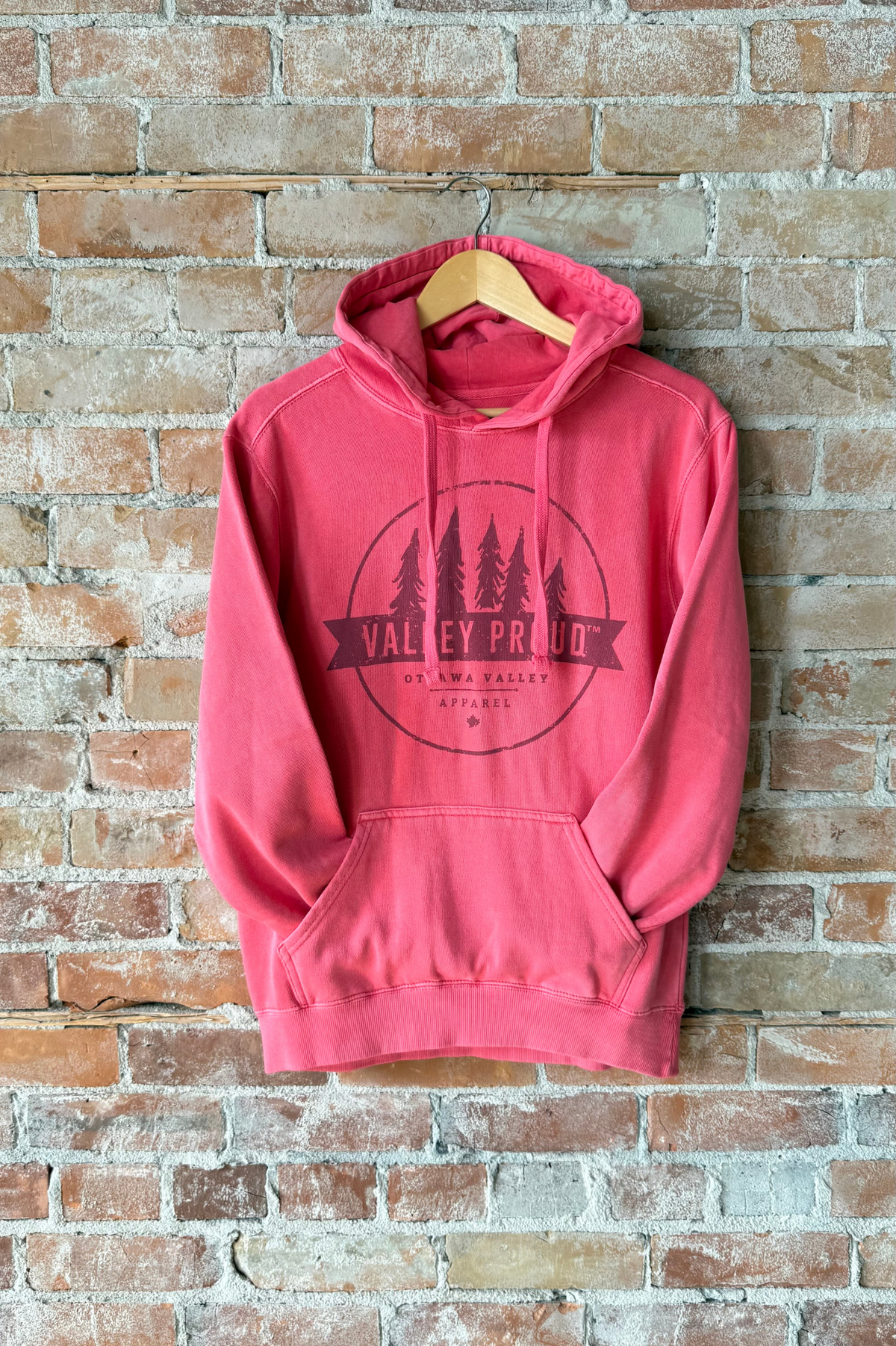 Valley Proud Two Tone Hoodie - Watermelon