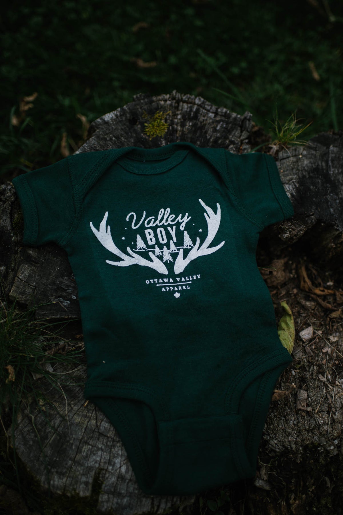 Valley Boy Onesie - Forest Green