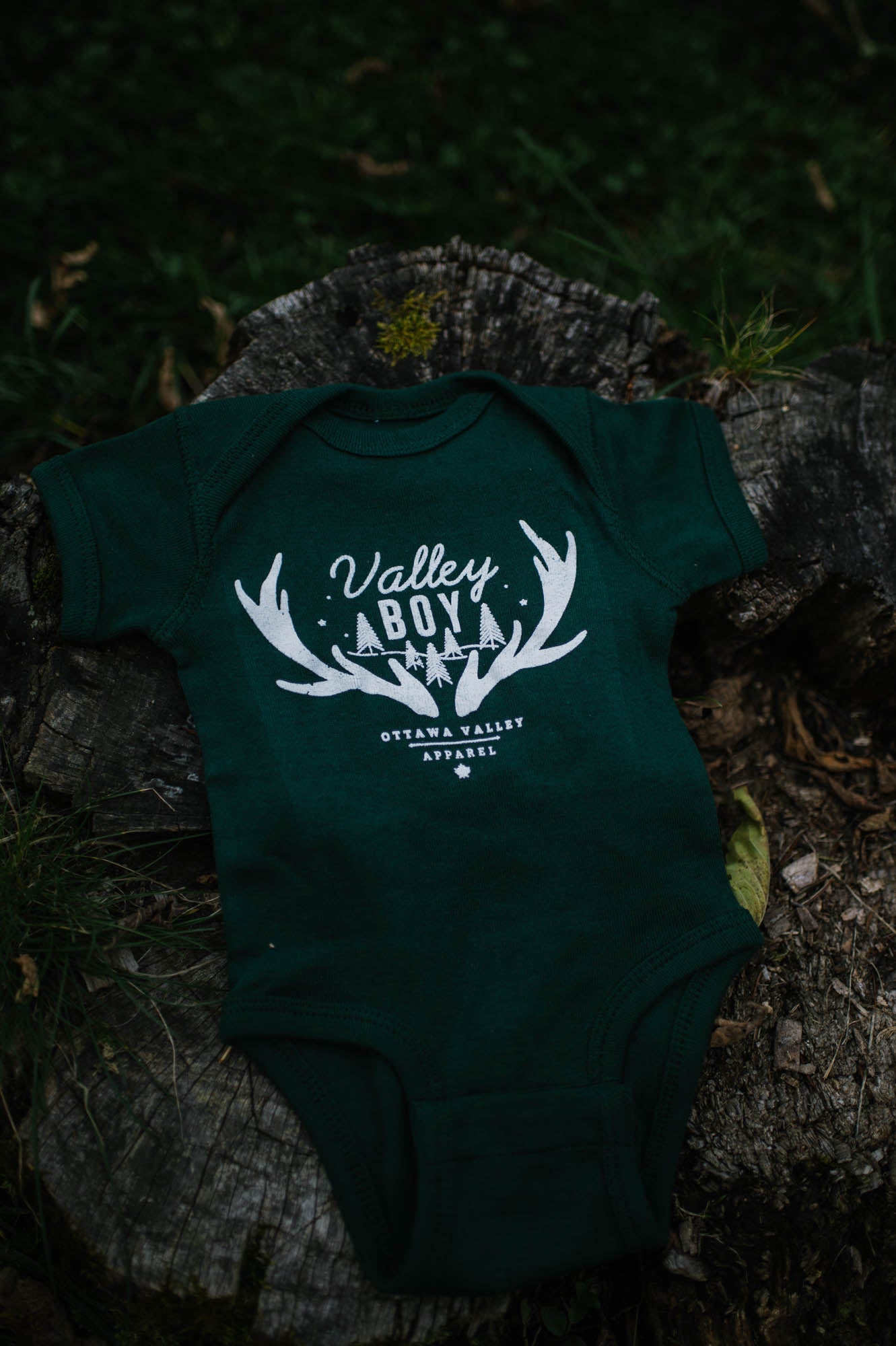 Valley Boy Onesie - Forest Green