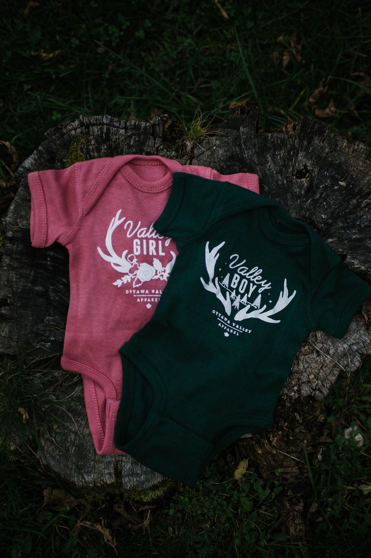 Valley Girl Onesie - Dusty Rose