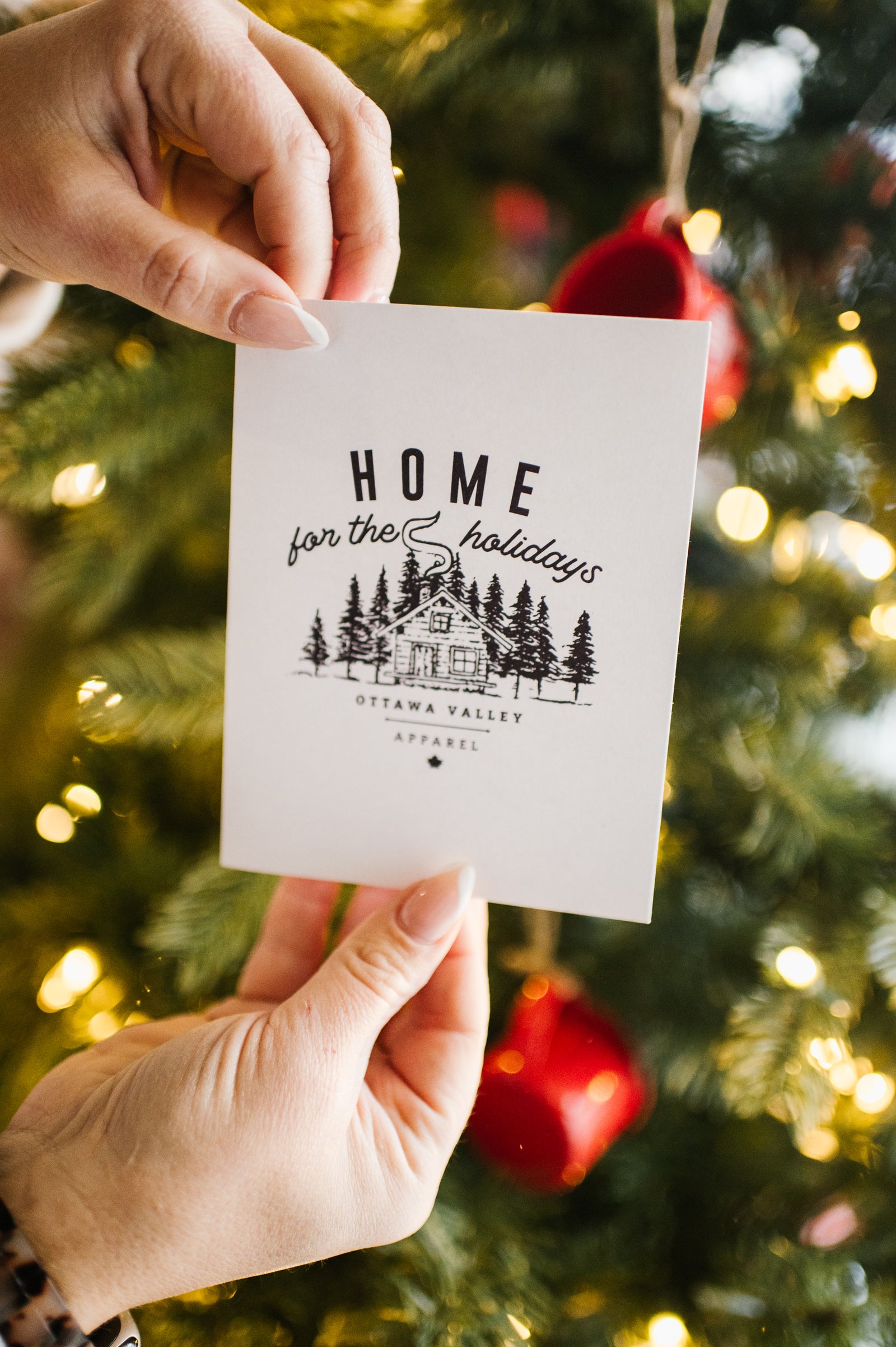 Home for the Holidays Greeting Card