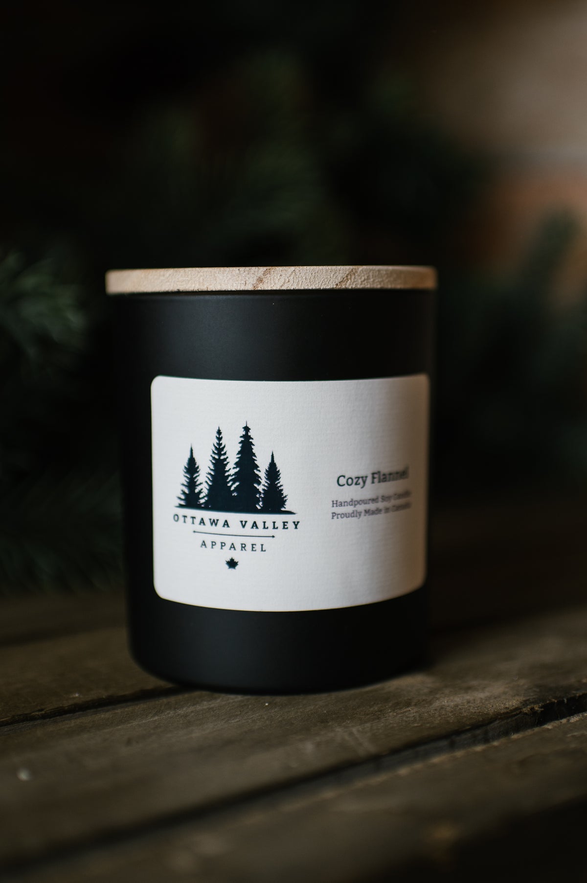 Soy Candle - Cozy Flannel