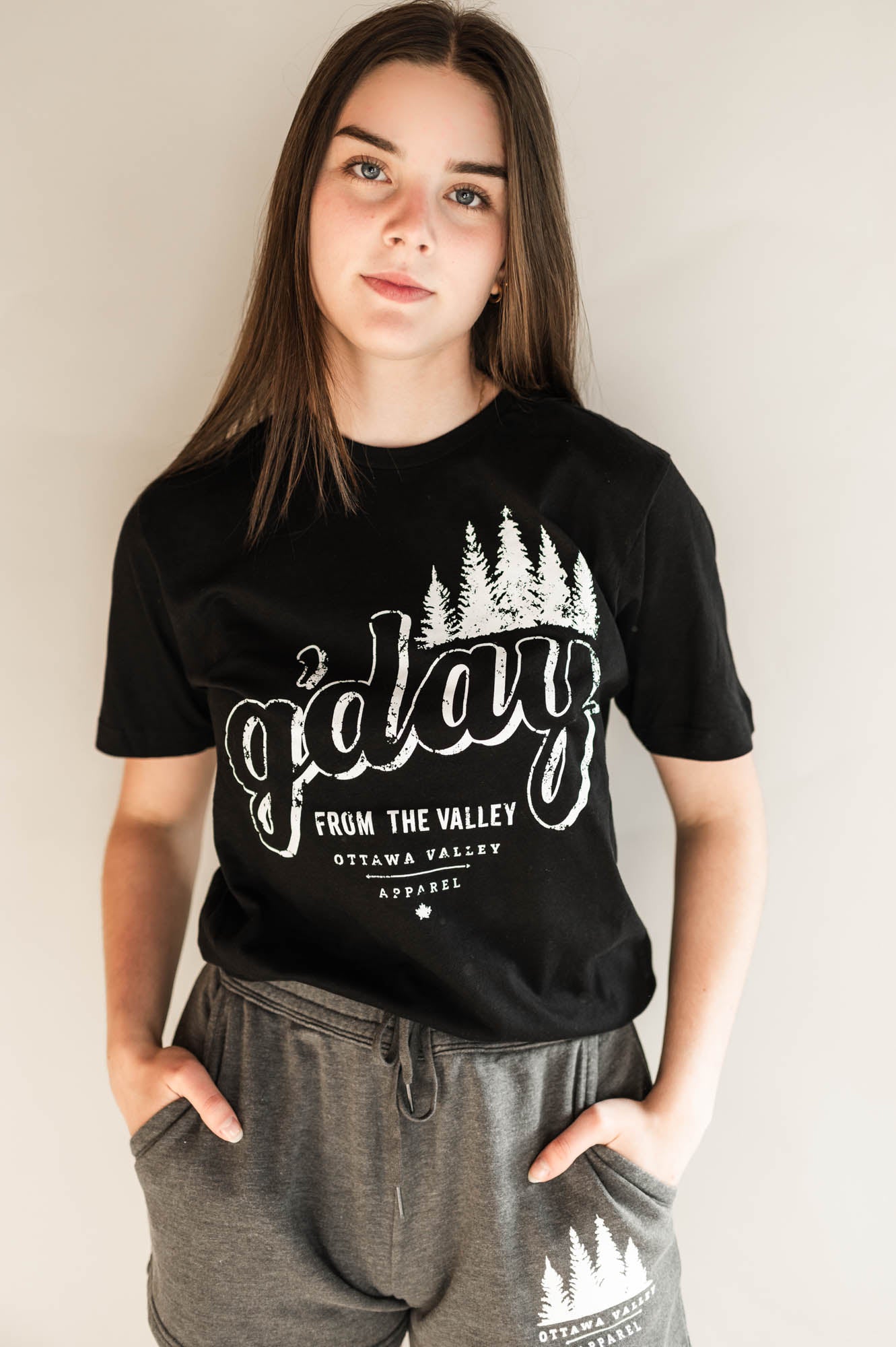 G’Day From The Valley Tee - Black