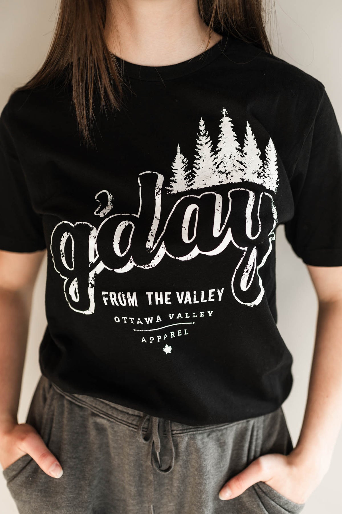 G’Day From The Valley Tee - Black