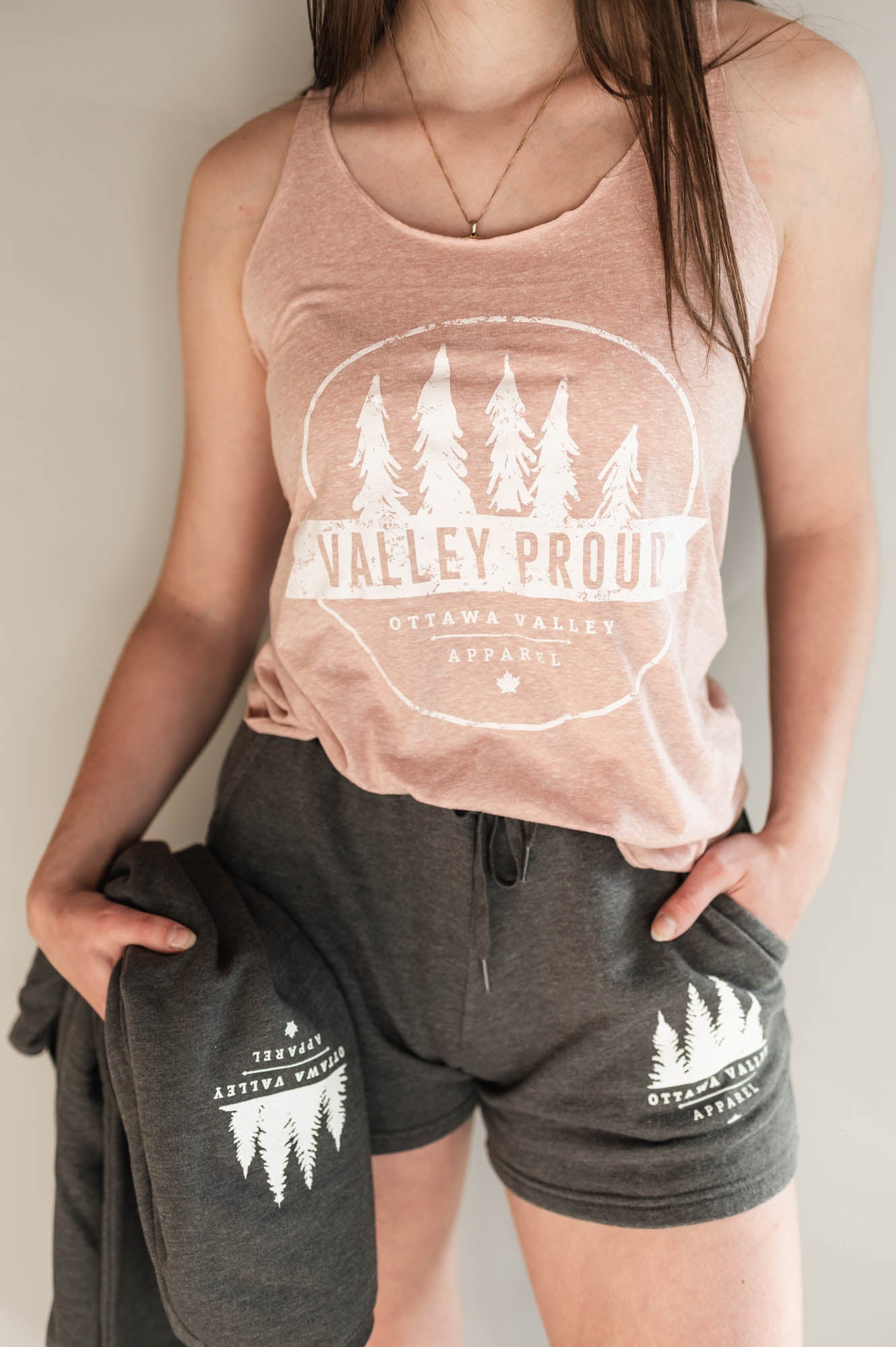 Valley Proud Tank - Dusty Pink