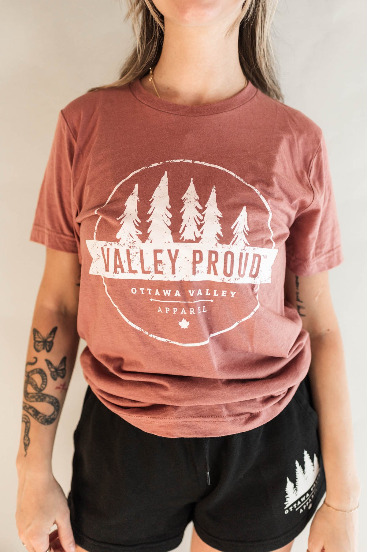 Valley Proud Tee - Mauve
