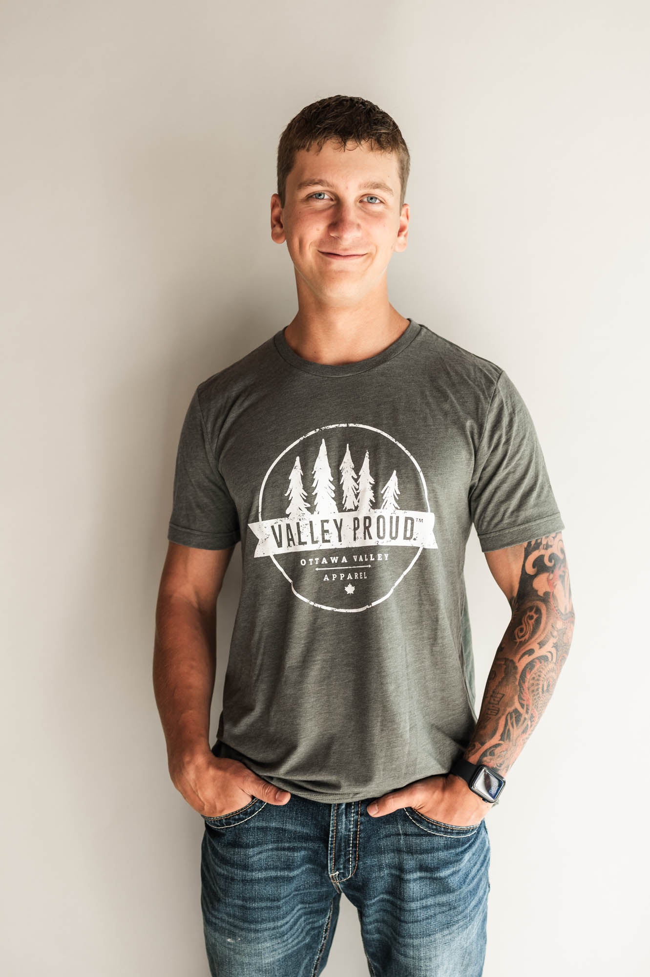 Valley Proud Tee - Military Green