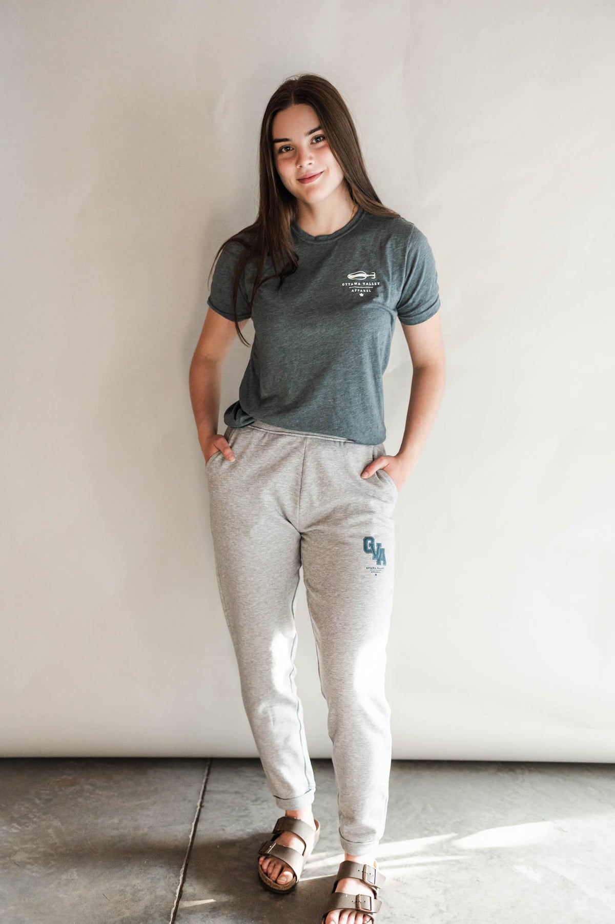 Keeping It Reel Tee - Heather Navy