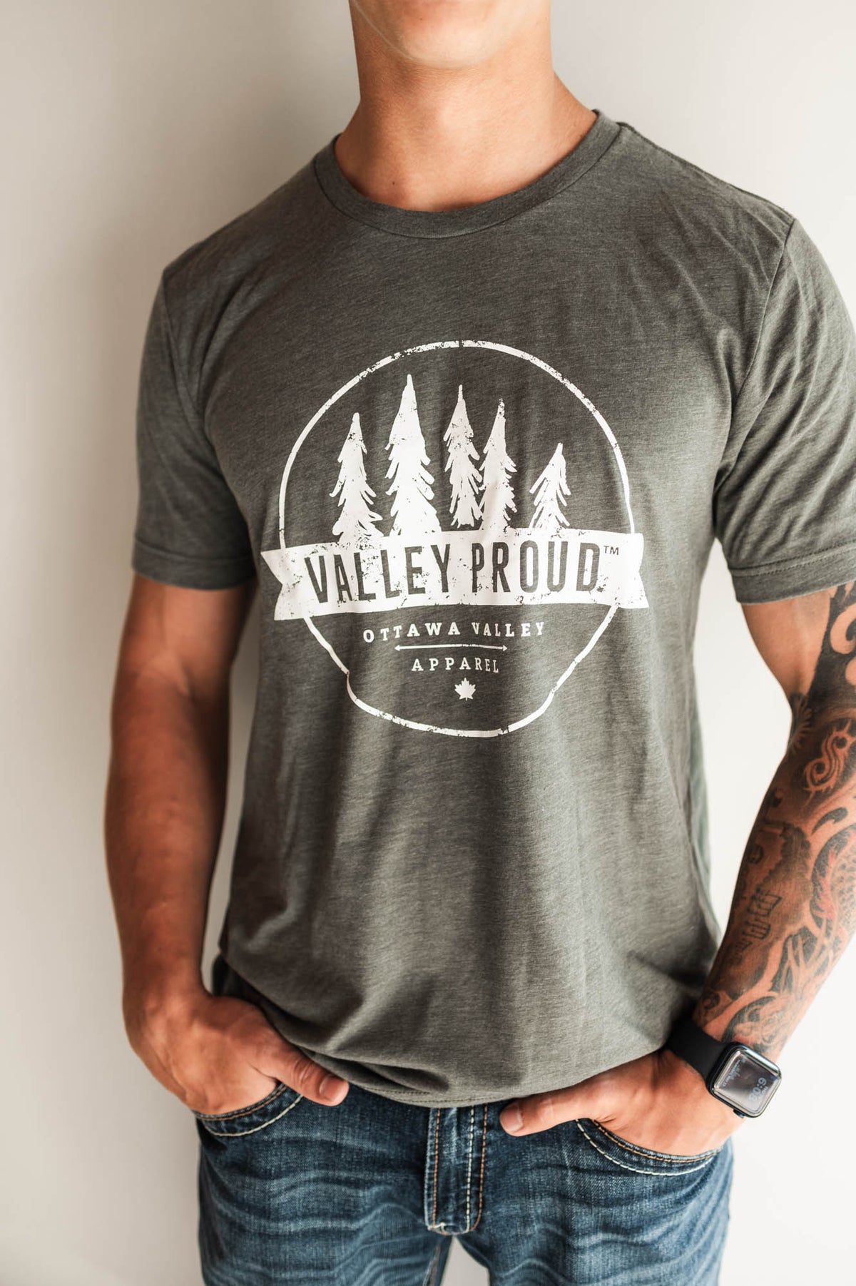 Valley Proud Tee - Military Green