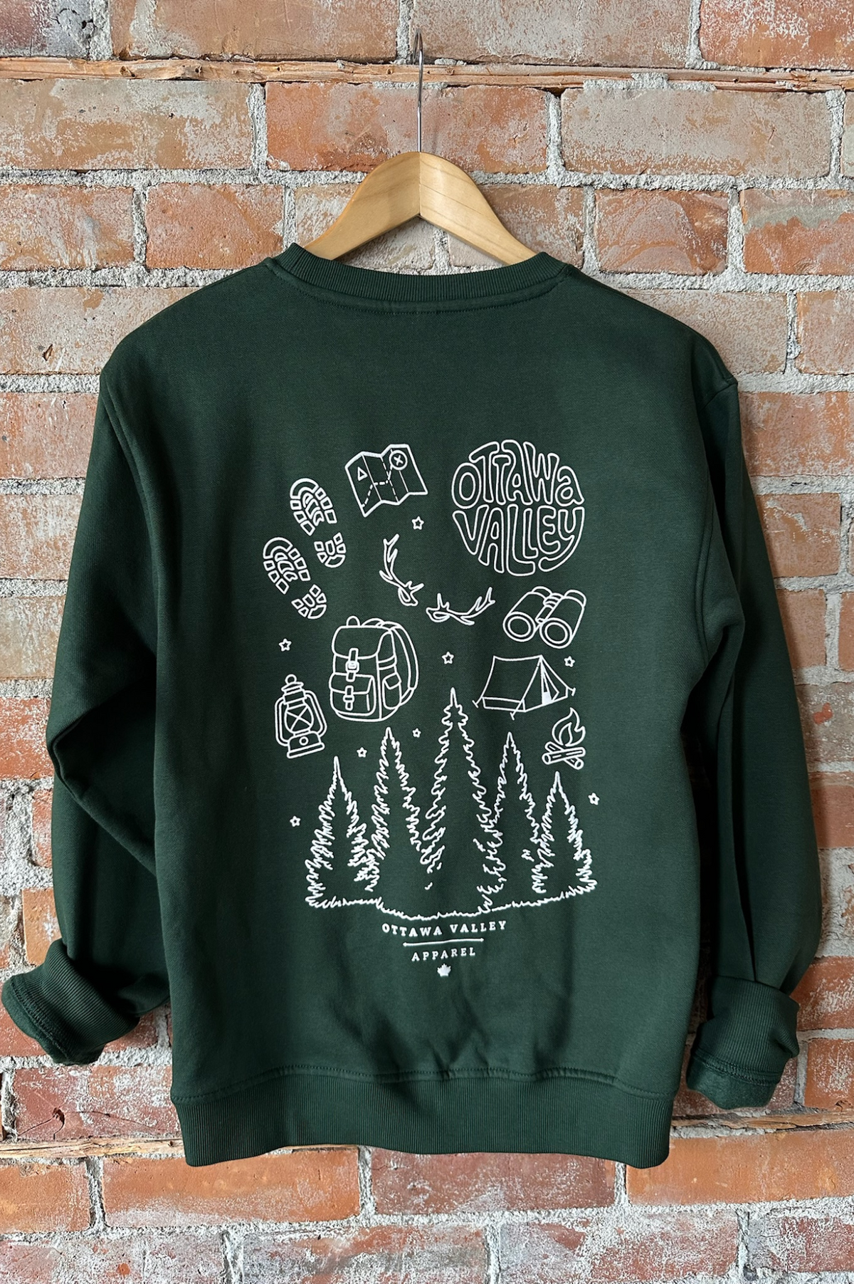 Ottawa Valley Hiking Crew - Forest &amp; White