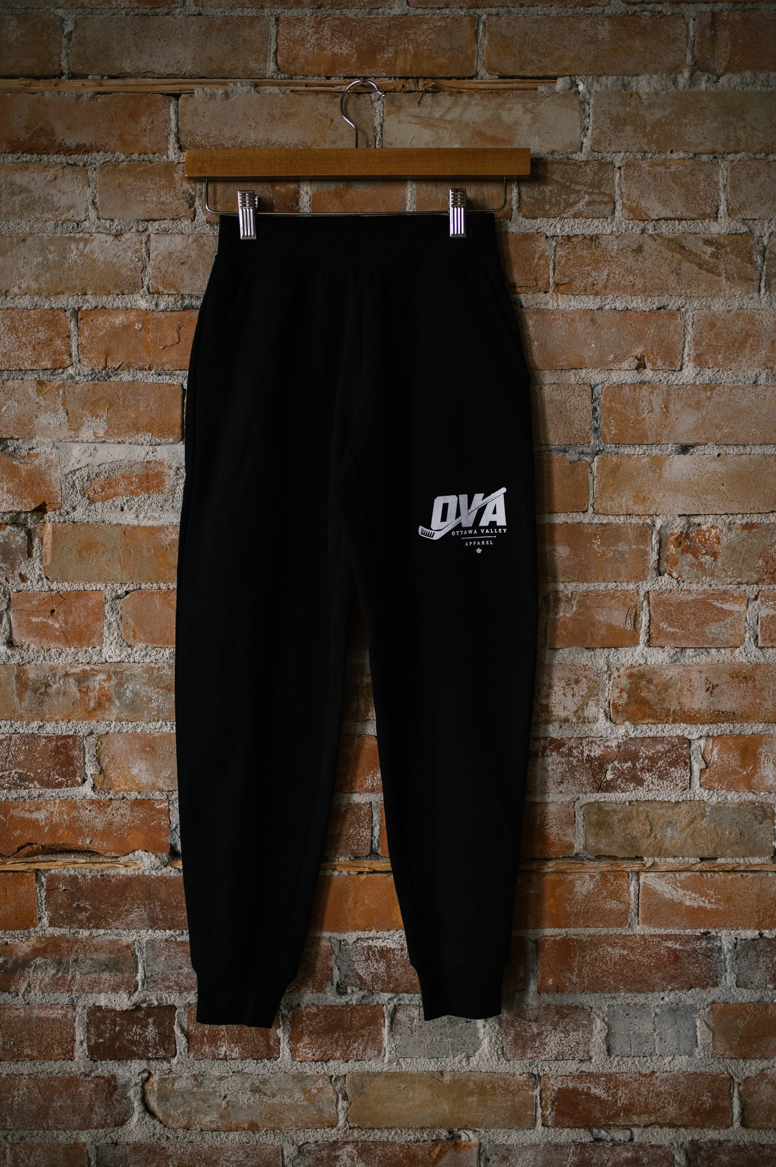 Youth OVA Hockey Sweatpants - Black