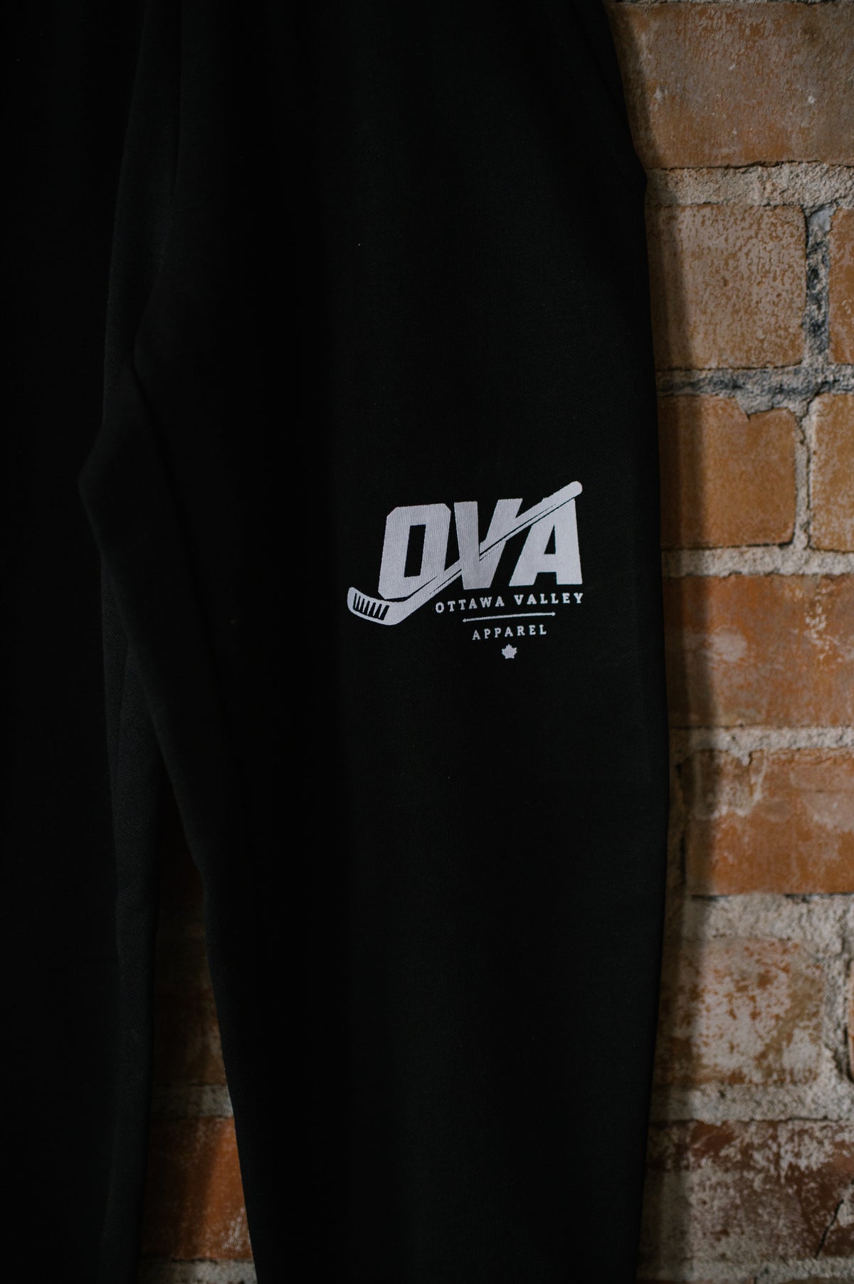 Youth OVA Hockey Sweatpants - Black