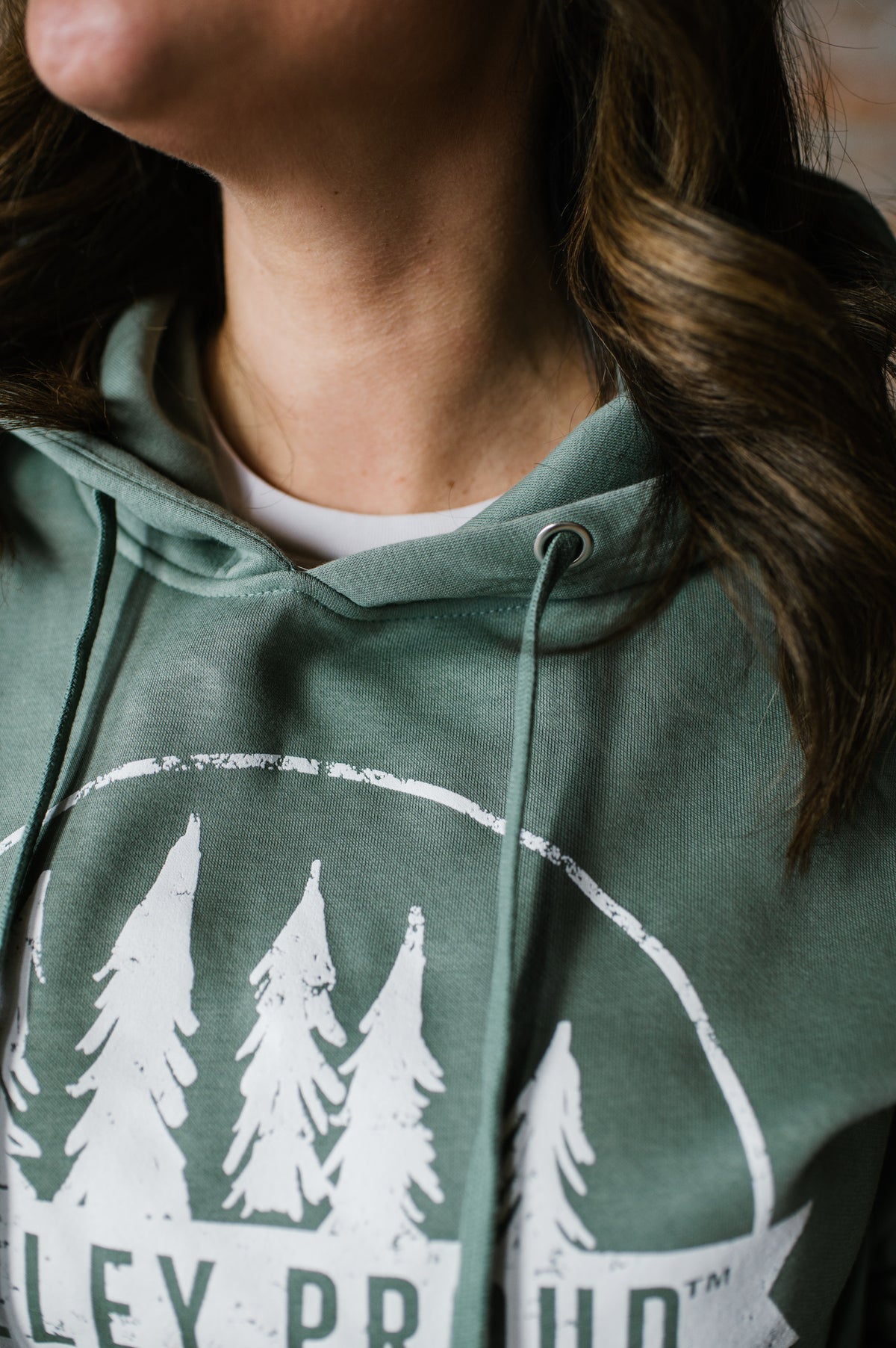 Valley Proud Hoodie - Dusty Green