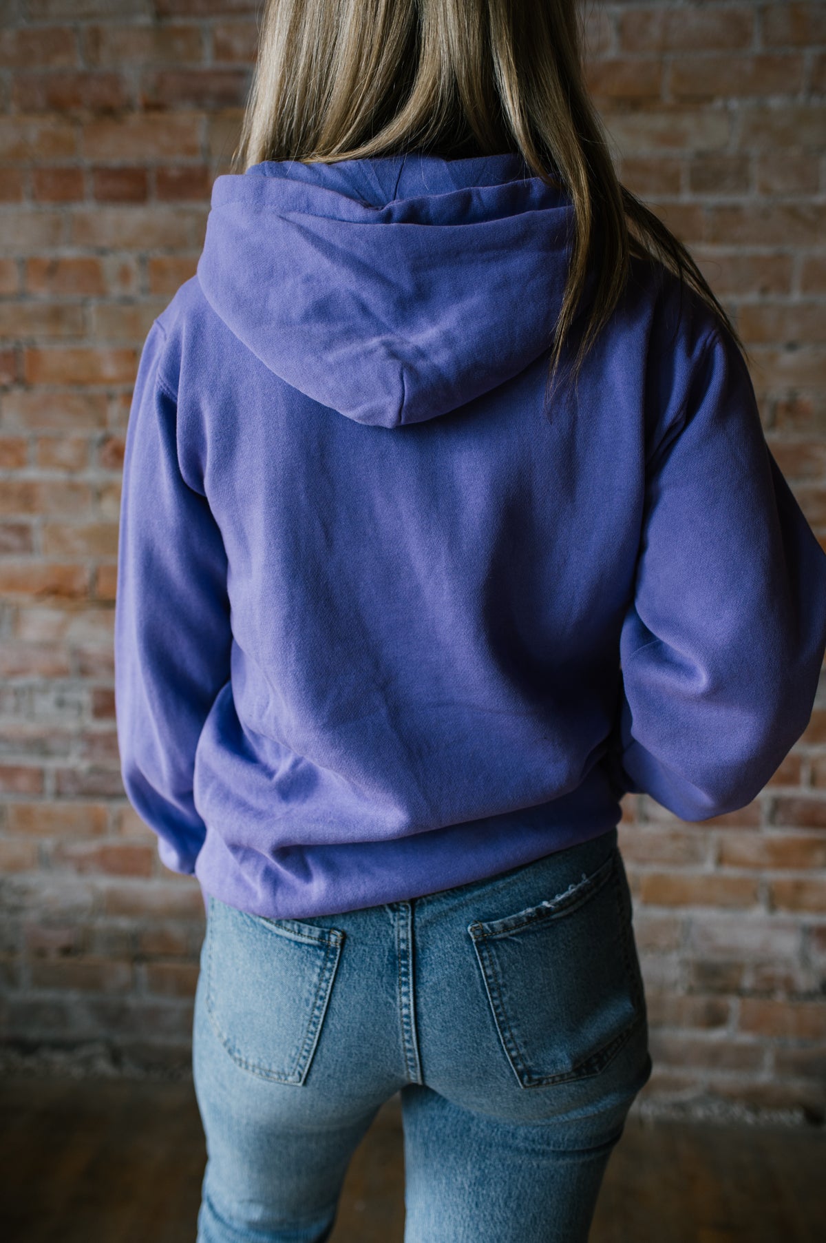 Valley Proud Two Tone Hoodie - Violet