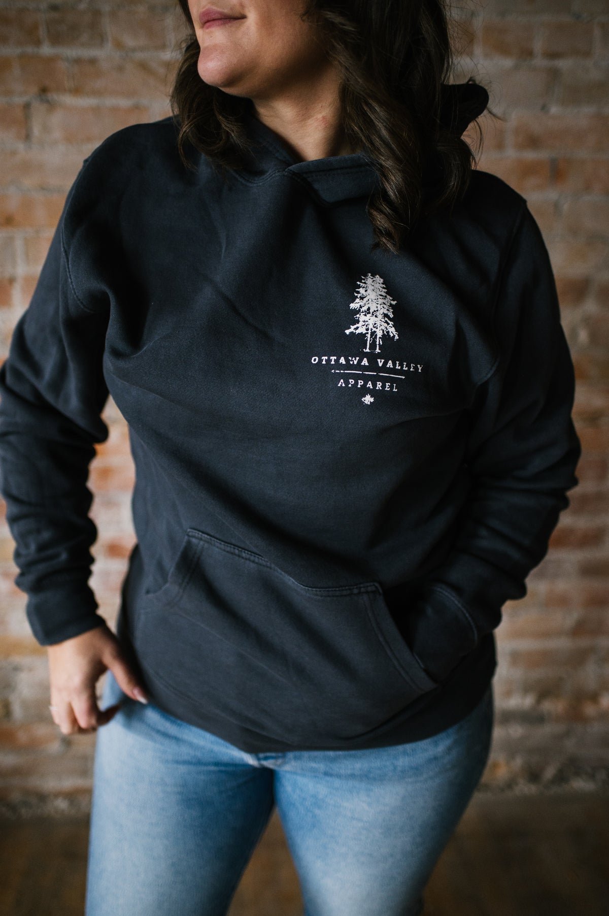 Renfrew County Hoodie - Faded Black