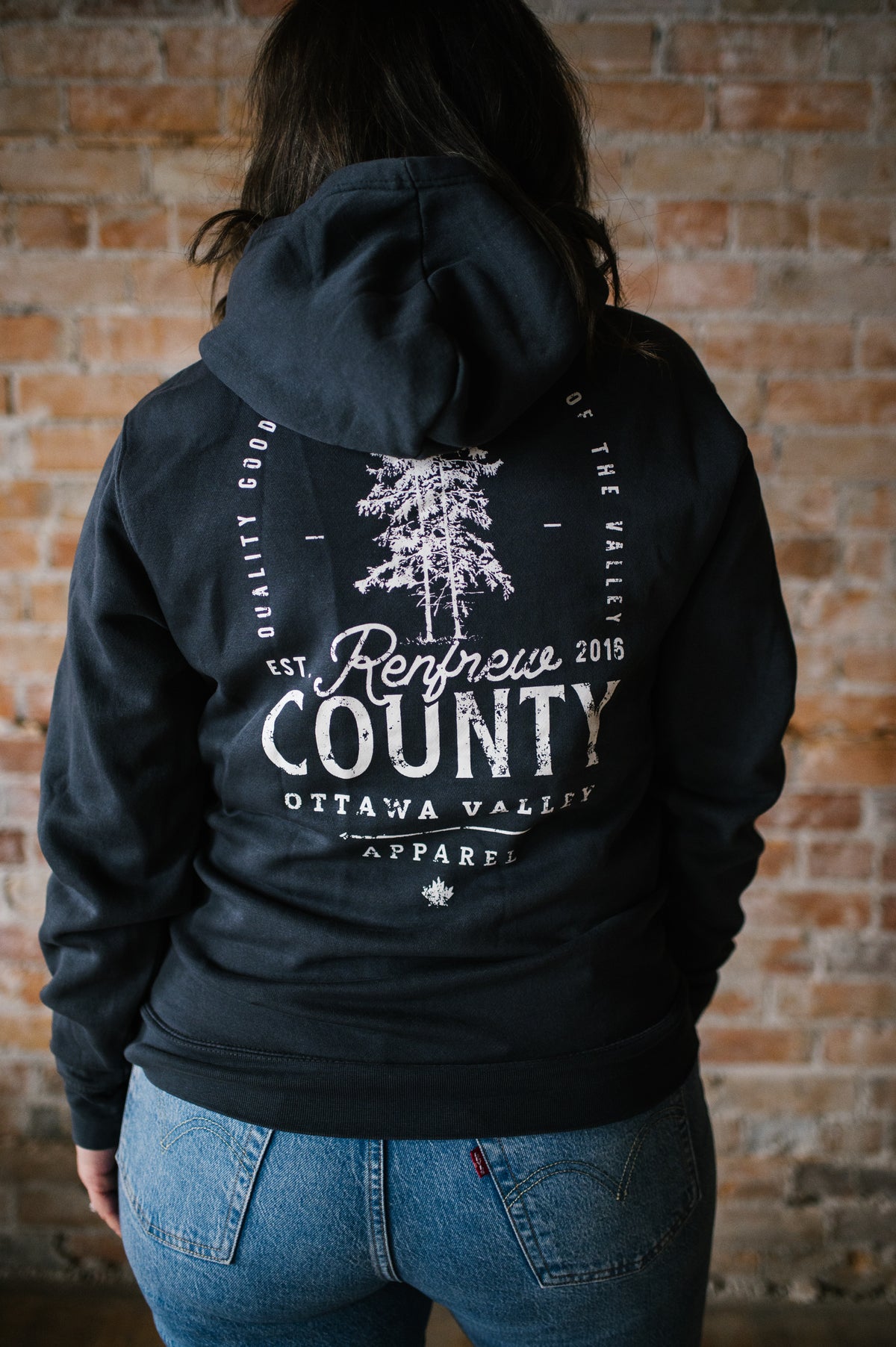 Renfrew County Hoodie - Faded Black