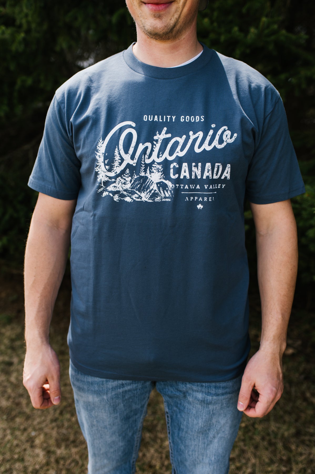 Ontario Tee - Petrol