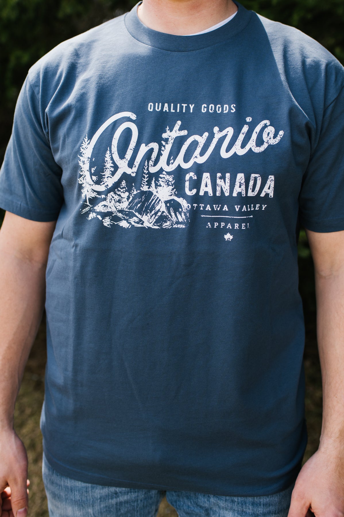 Ontario Tee - Petrol