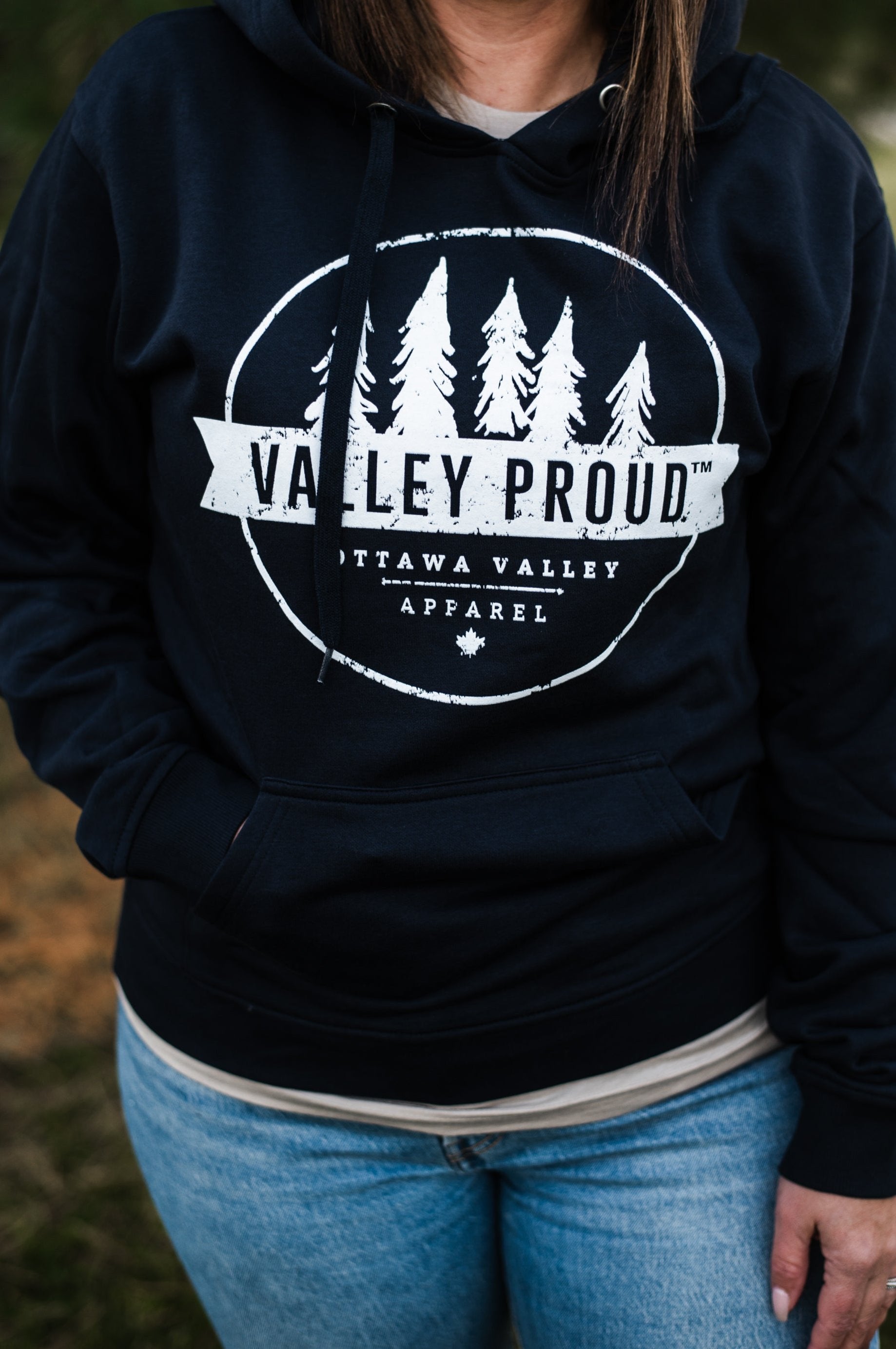 Valley Proud Hoodie - Navy