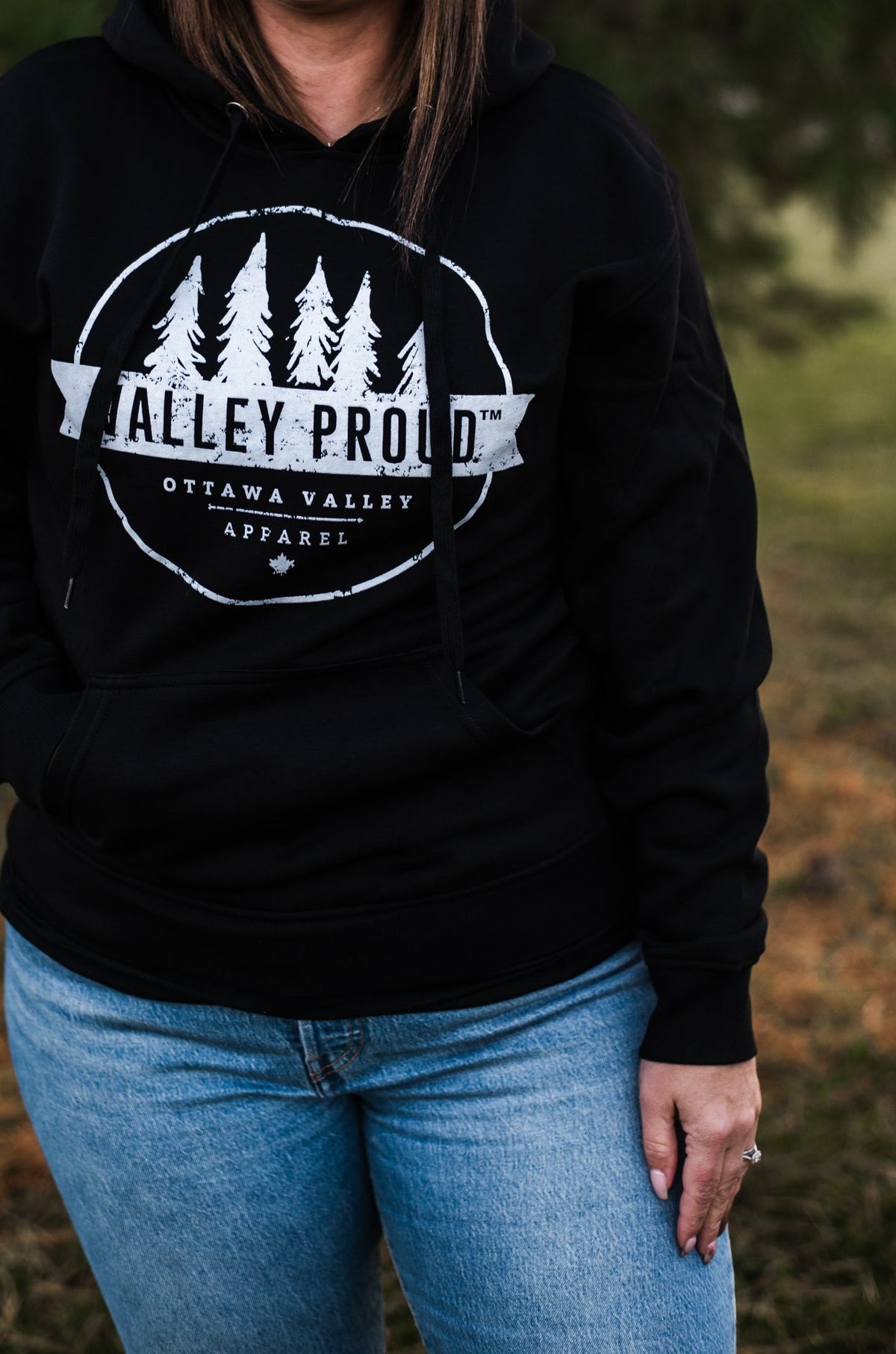 Valley Proud Hoodie - Black