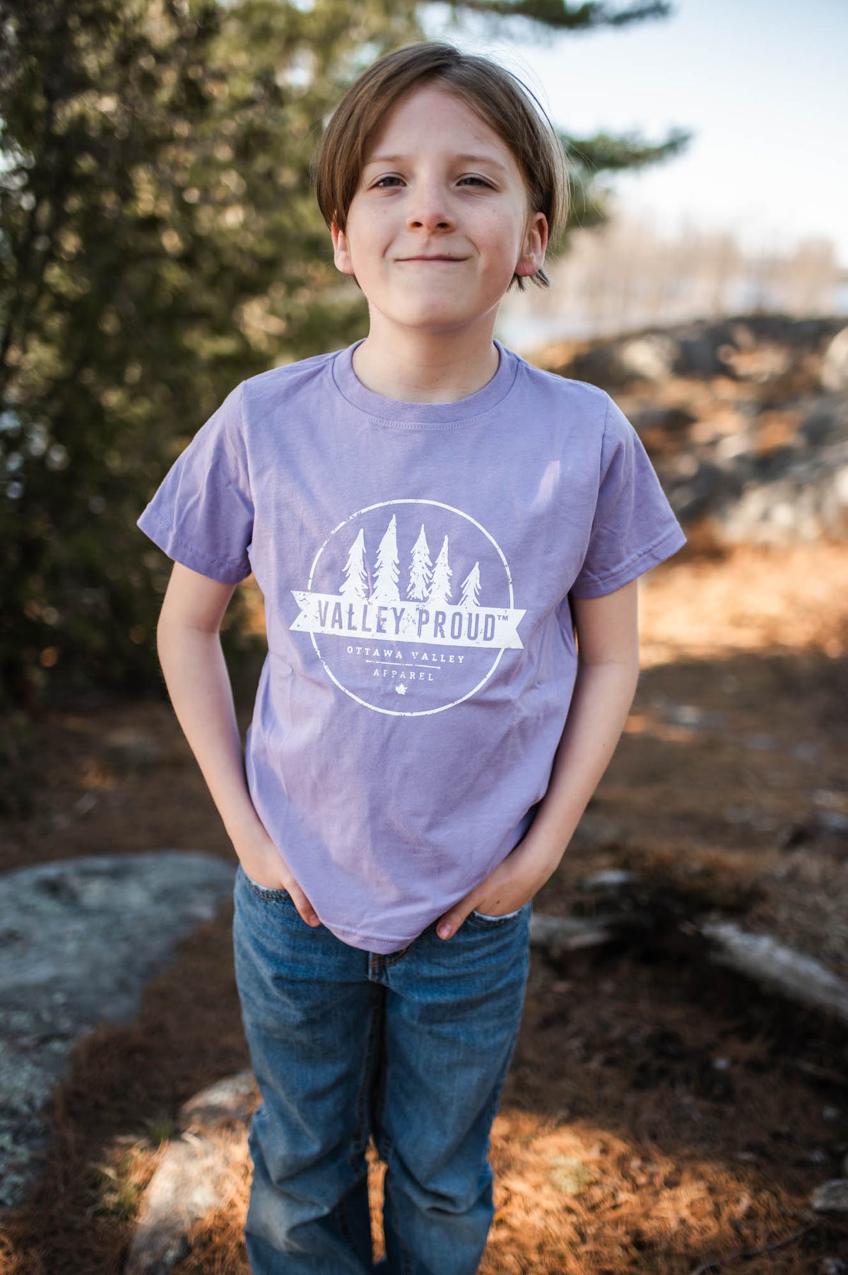 Children&#39;s Valley Proud Tee - Purple