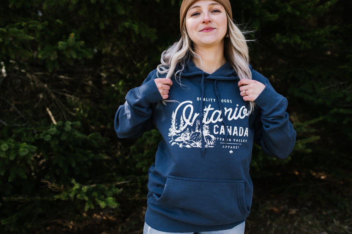 Ontario Hoodie - Petrol