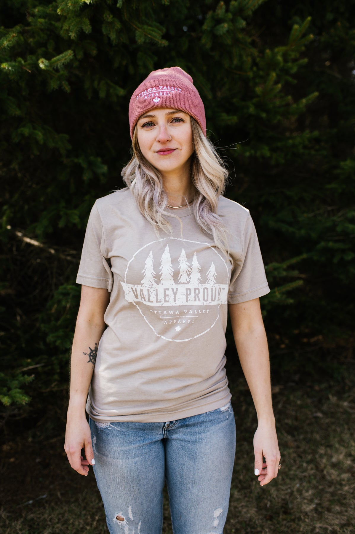 Valley Proud Tee - Tan