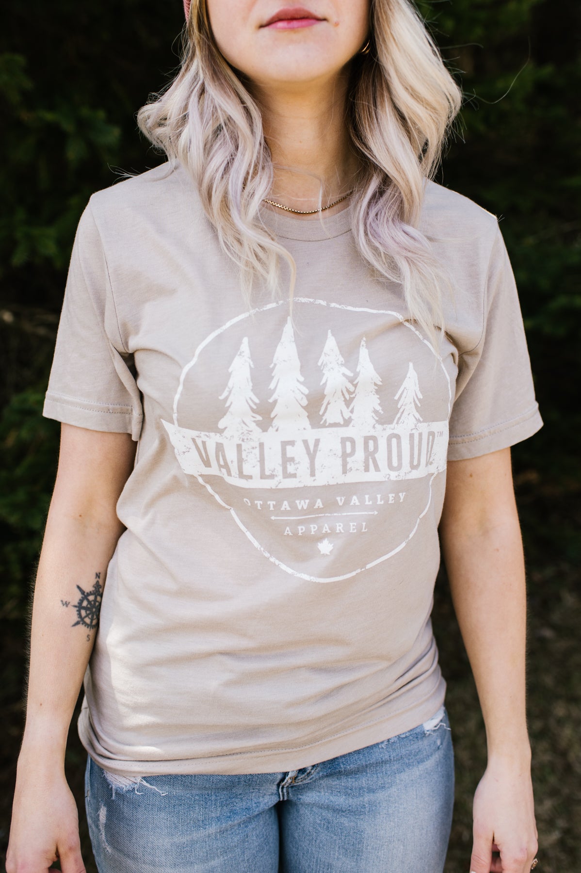 Valley Proud Tee - Tan