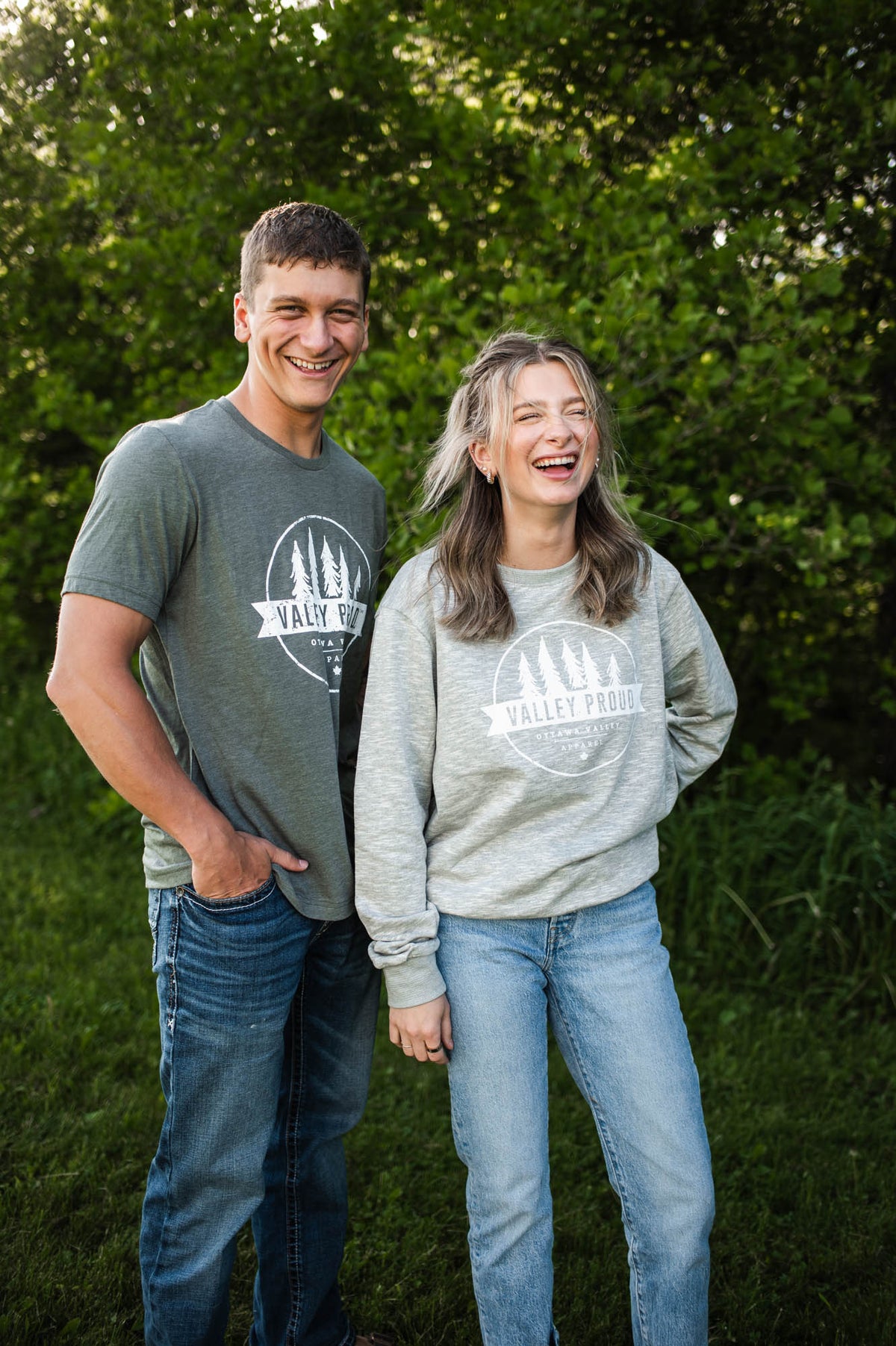 Valley Proud Tee - Military Green