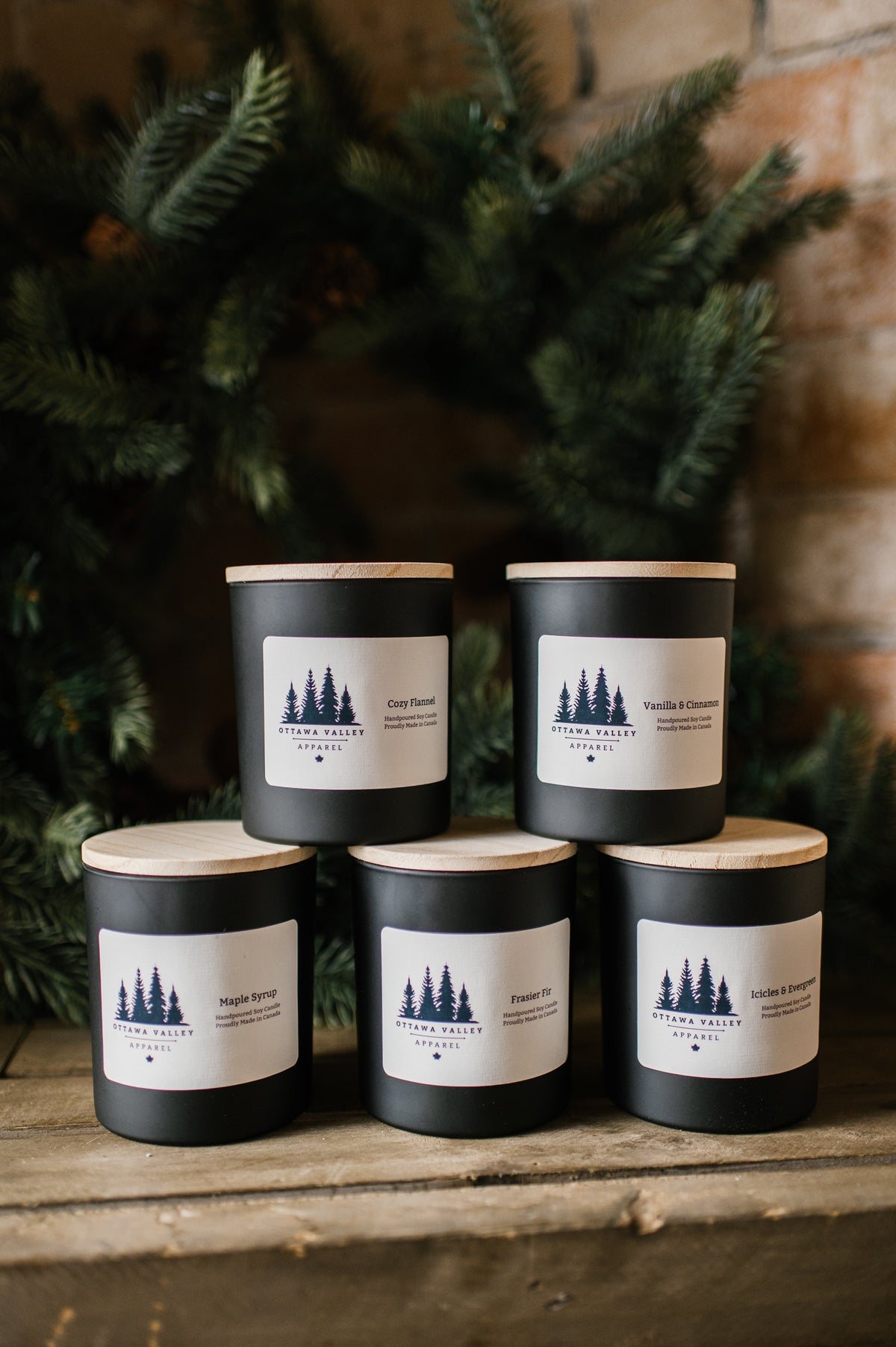 Soy Candle - Cozy Flannel