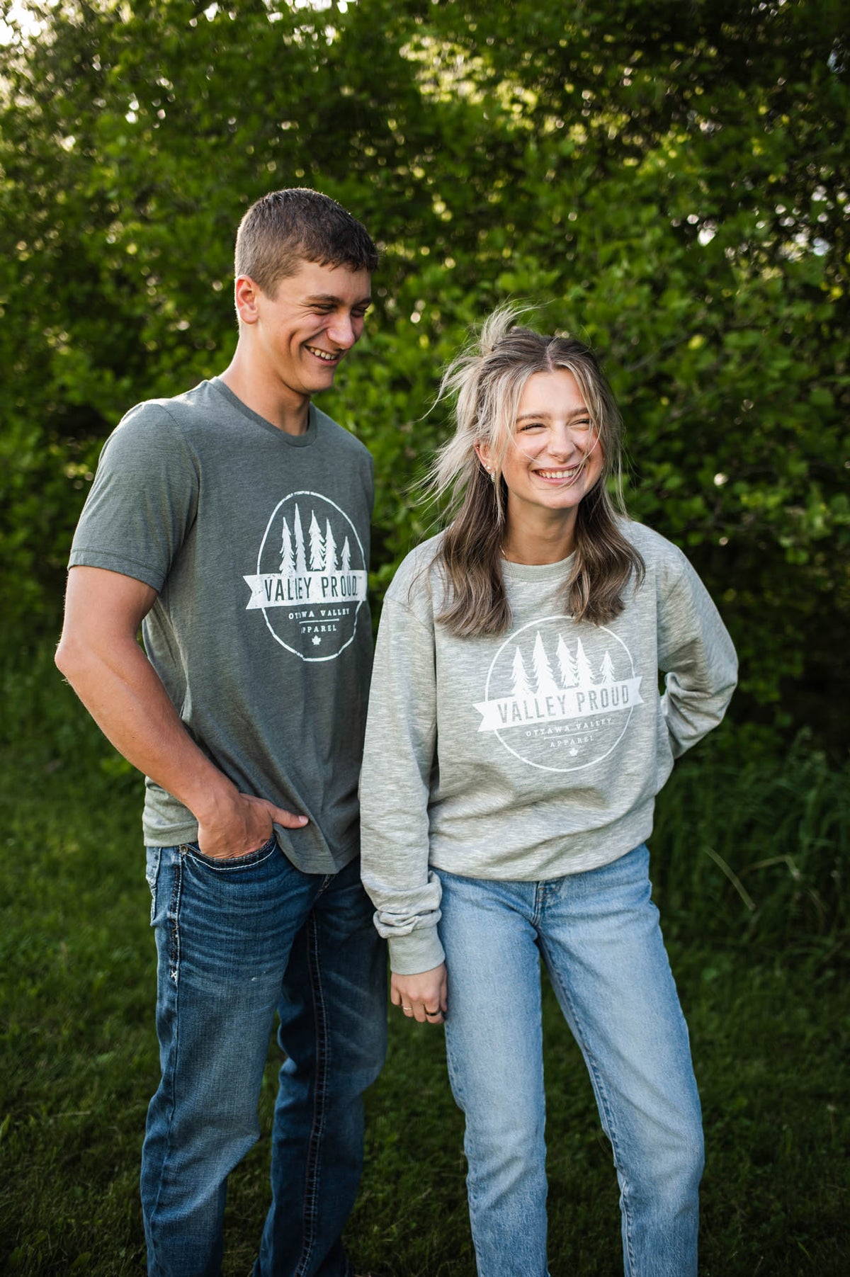 Valley Proud Tee - Military Green