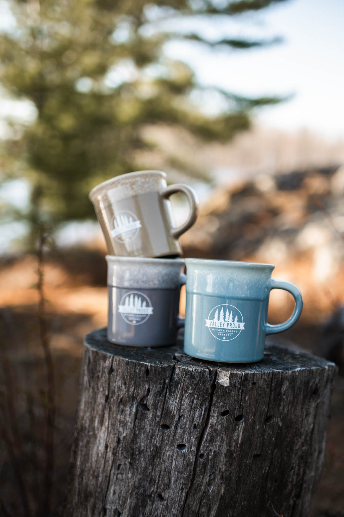 Valley Proud Cottage Mug - Beige