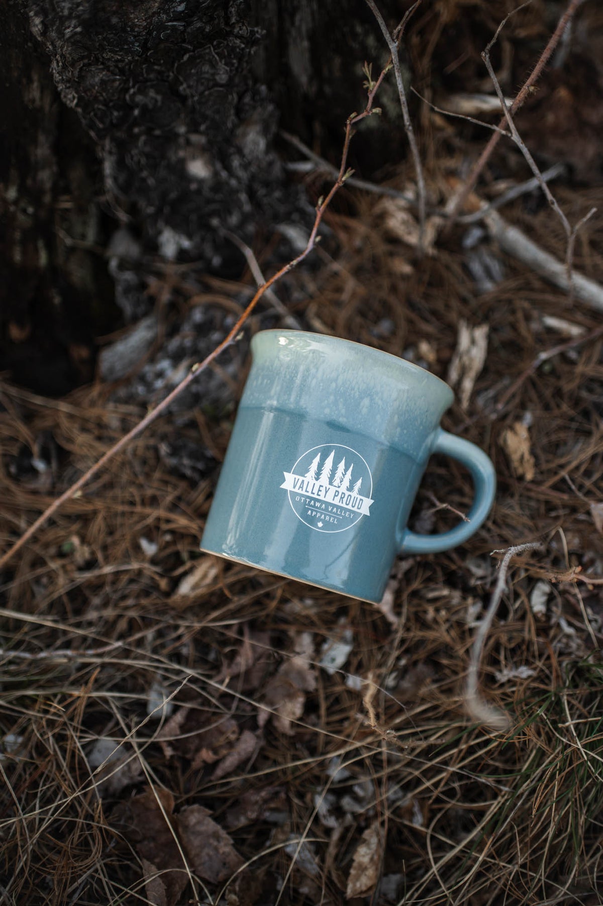 Valley Proud Cottage Mug - Green