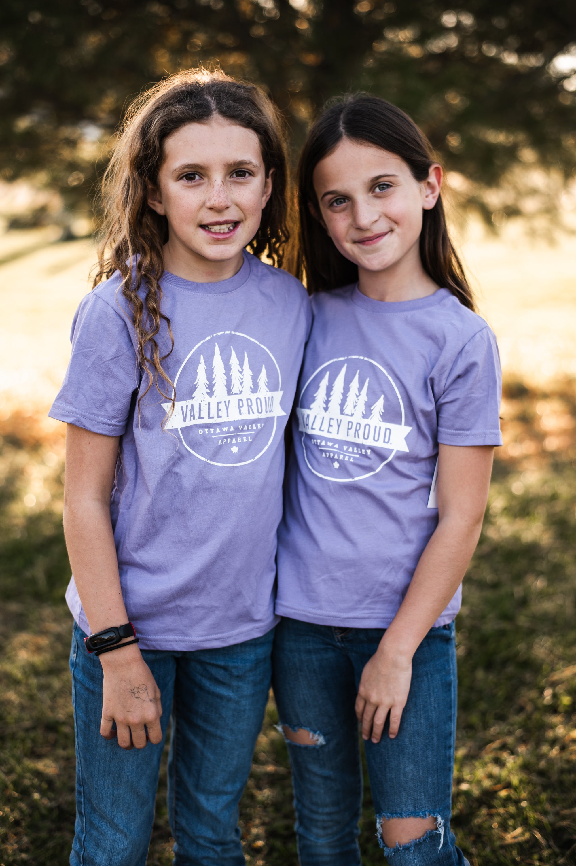 Children's Valley Proud Tee - Purple