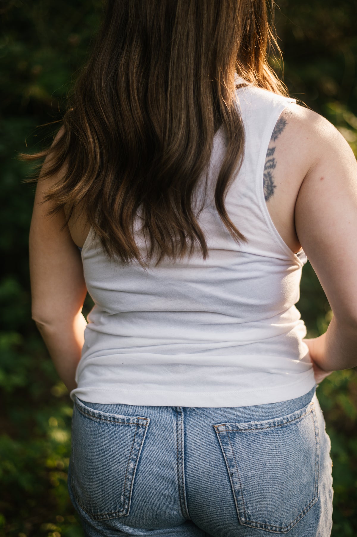 Ottawa River Club Women&#39;s Muscle Tank - White - FINAL SALE