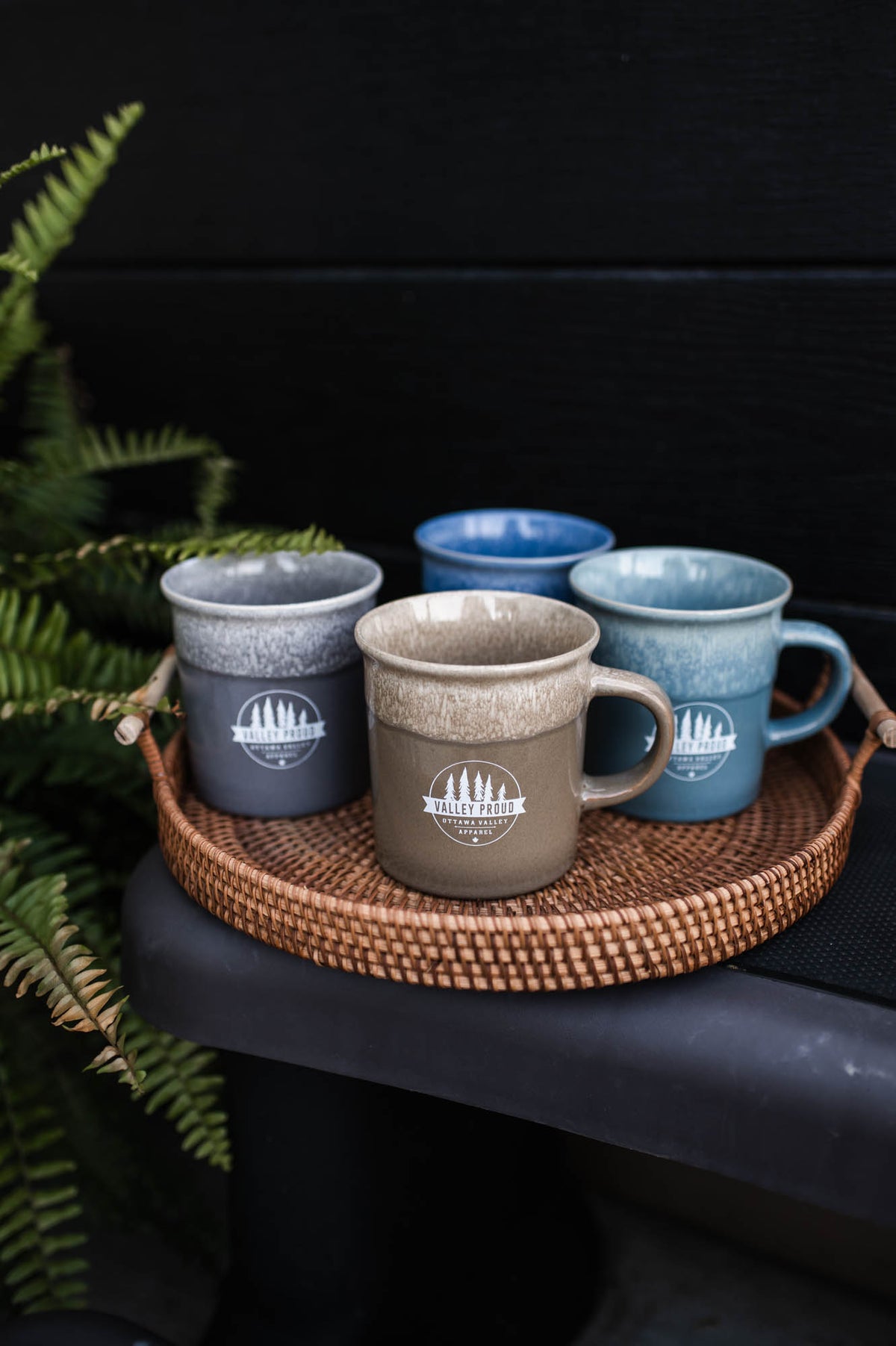 Valley Proud Cottage Mug - Beige