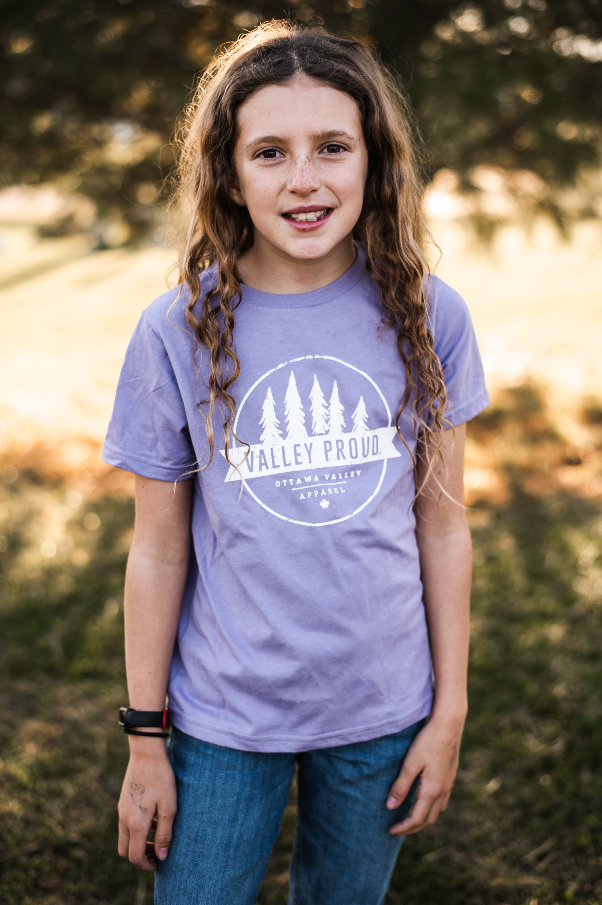 Children's Valley Proud Tee - Purple