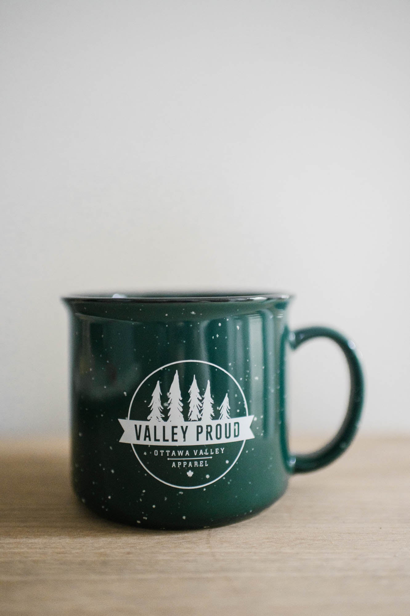 Valley Proud Ceramic Mug - Forest Green