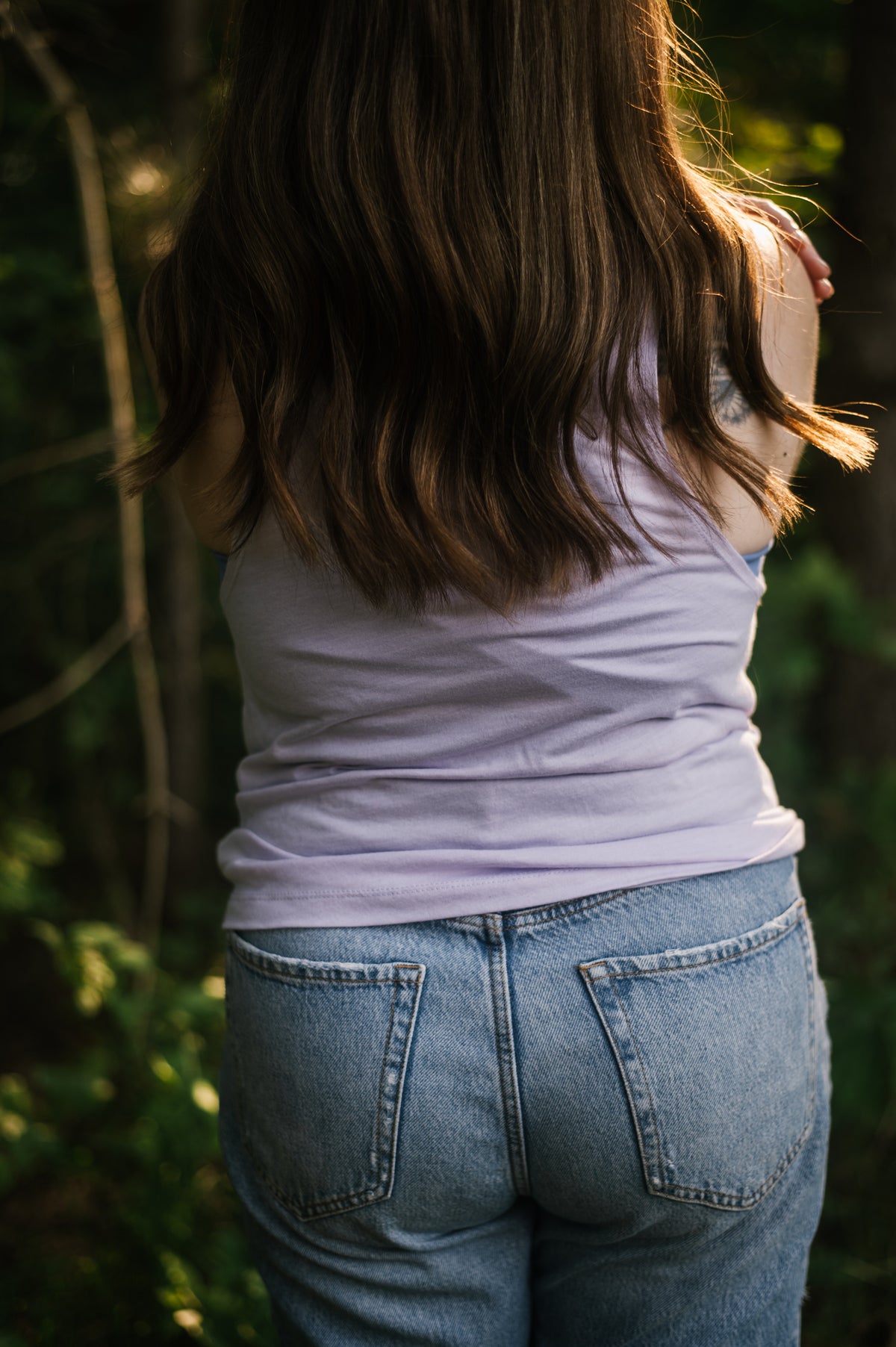Valley Girl Women&#39;s Muscle Tank - Lavender - FINAL SALE