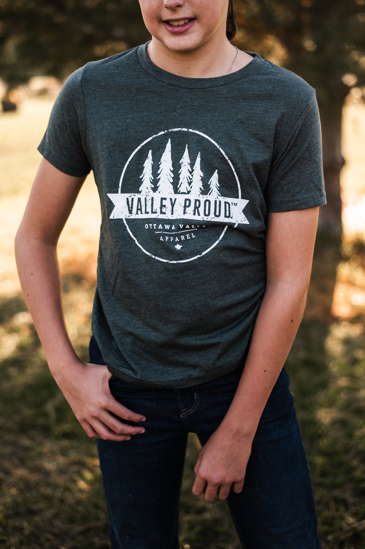 Youth Valley Proud Tee - Green